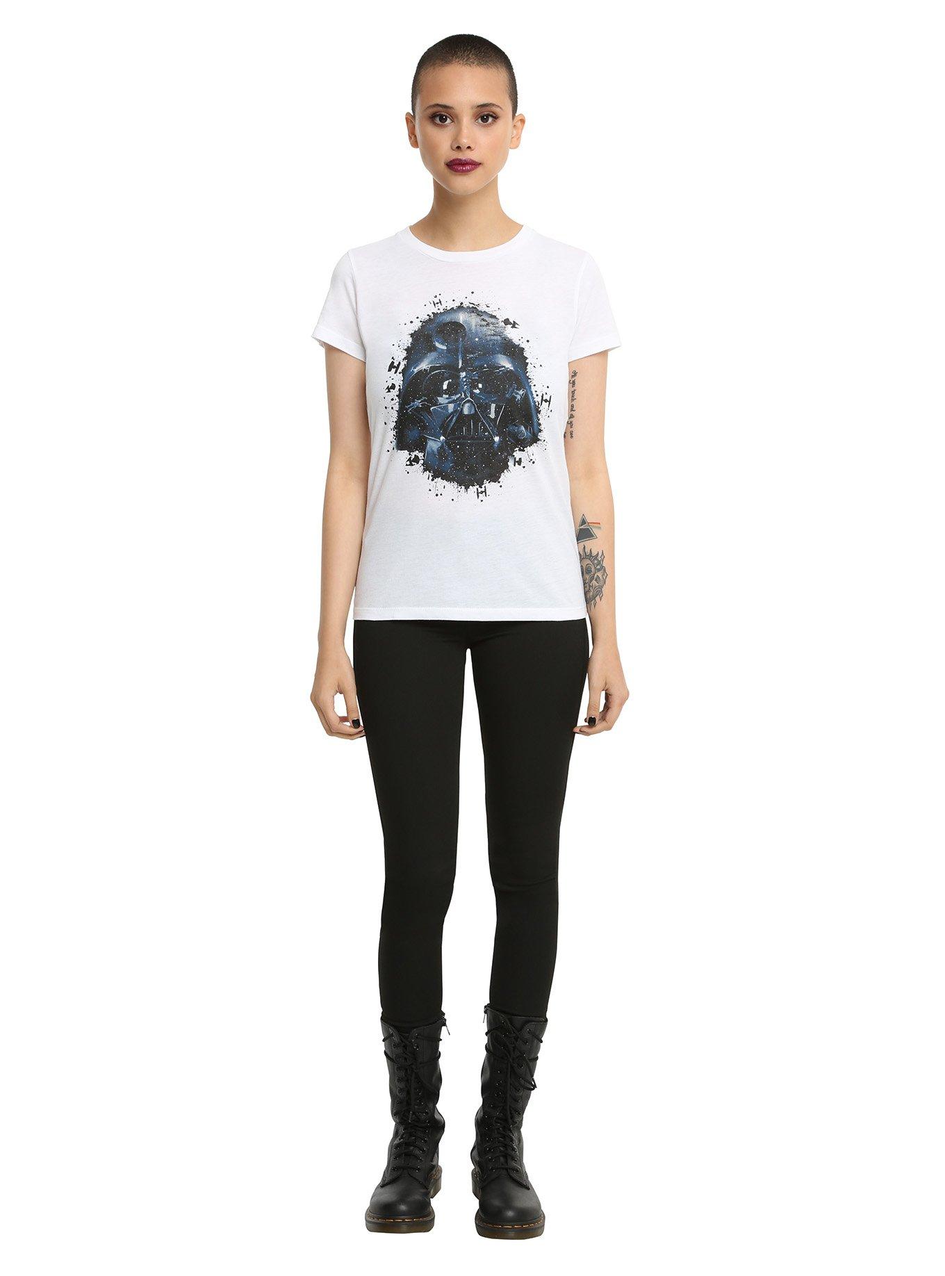 Star Wars Darth Vader Splatter Girls T-Shirt, , alternate