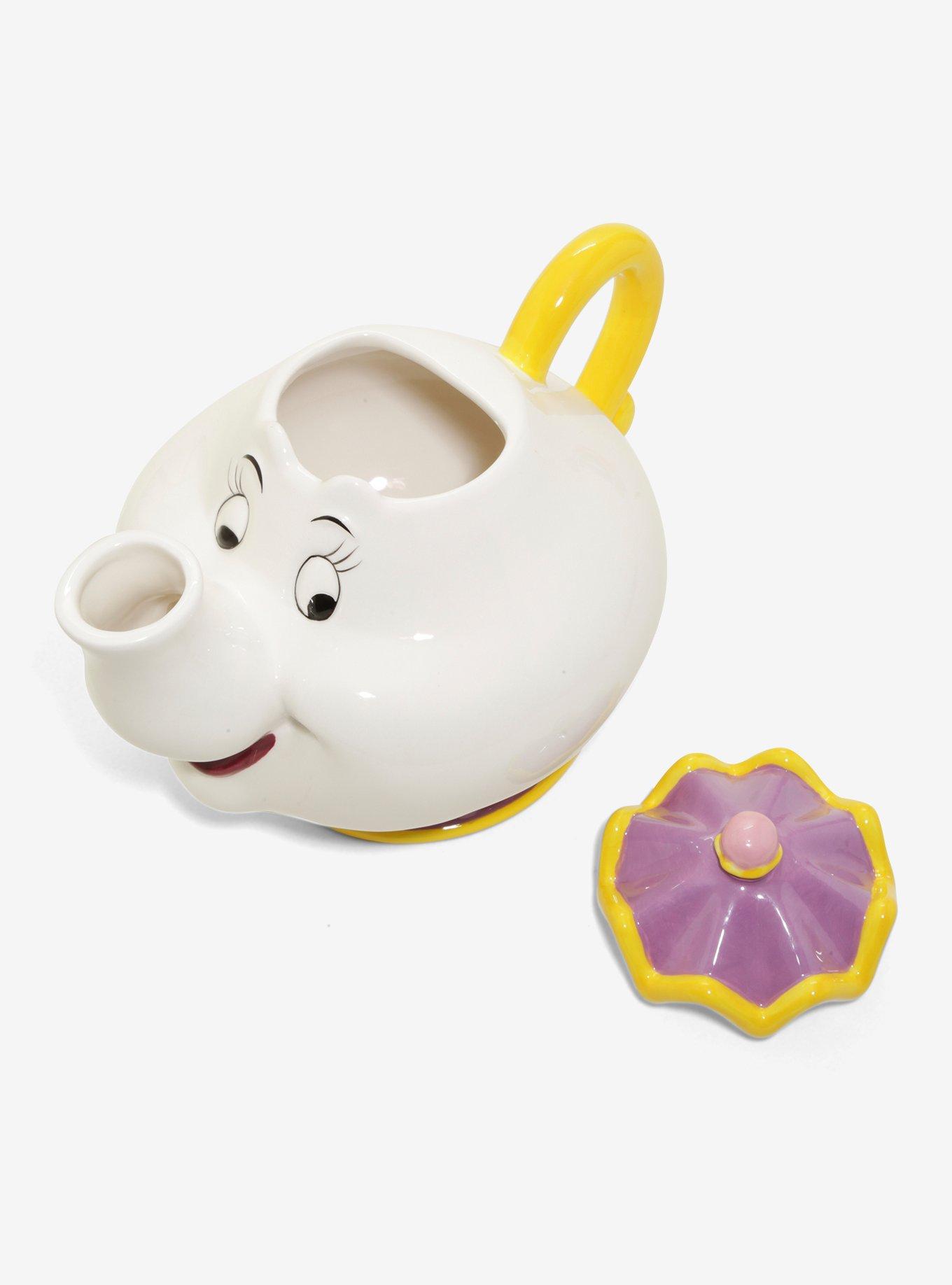 Disney Beauty And The Beast Mrs. Potts Ceramic Teapot, , alternate