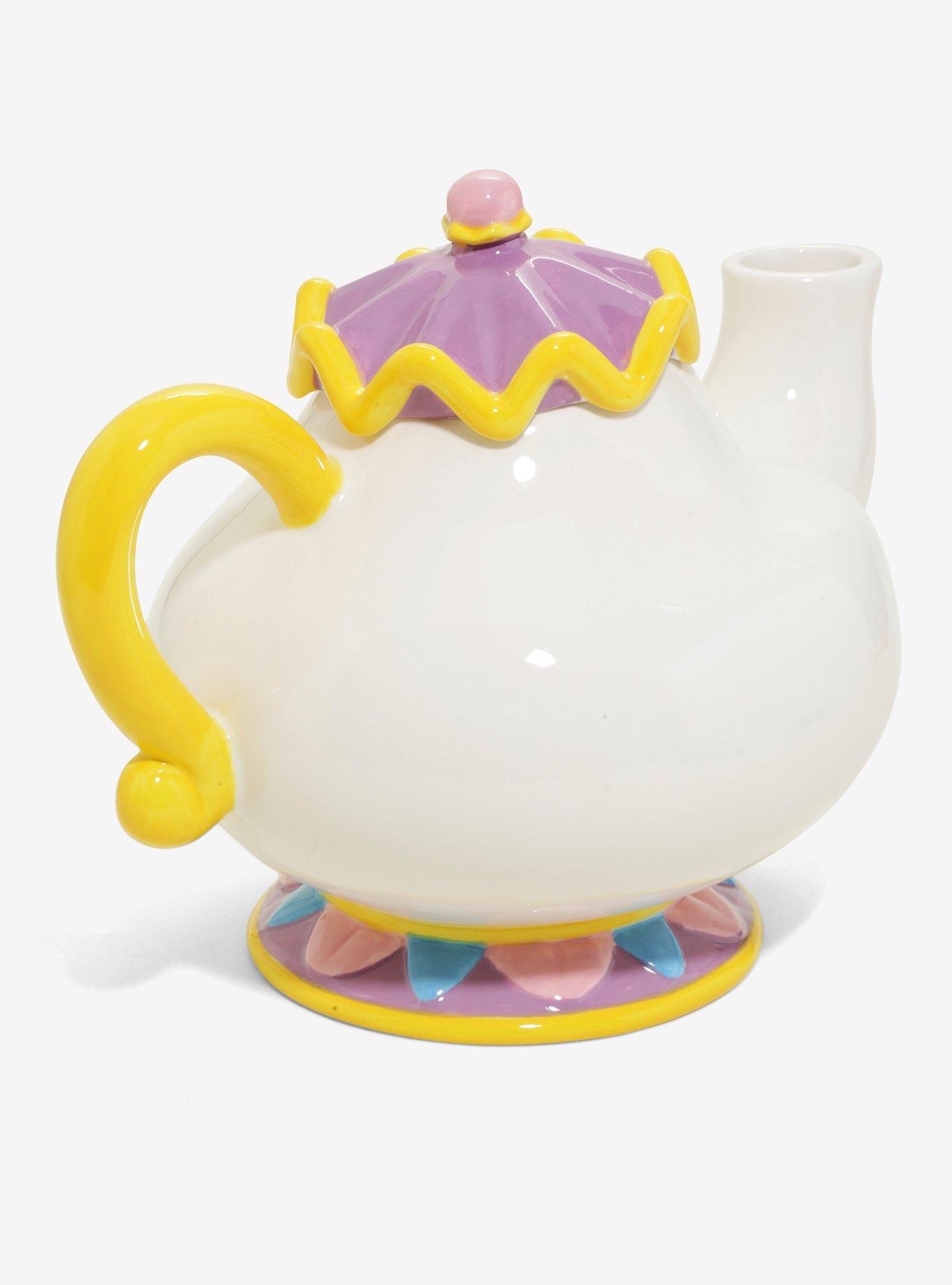 Disney Beauty And The Beast Mrs. Potts Ceramic Teapot, , alternate