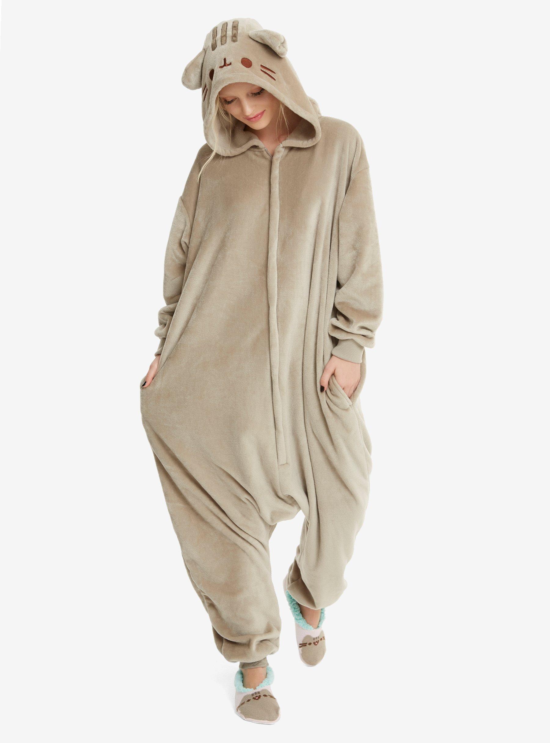 Pusheen Union Suit, , alternate