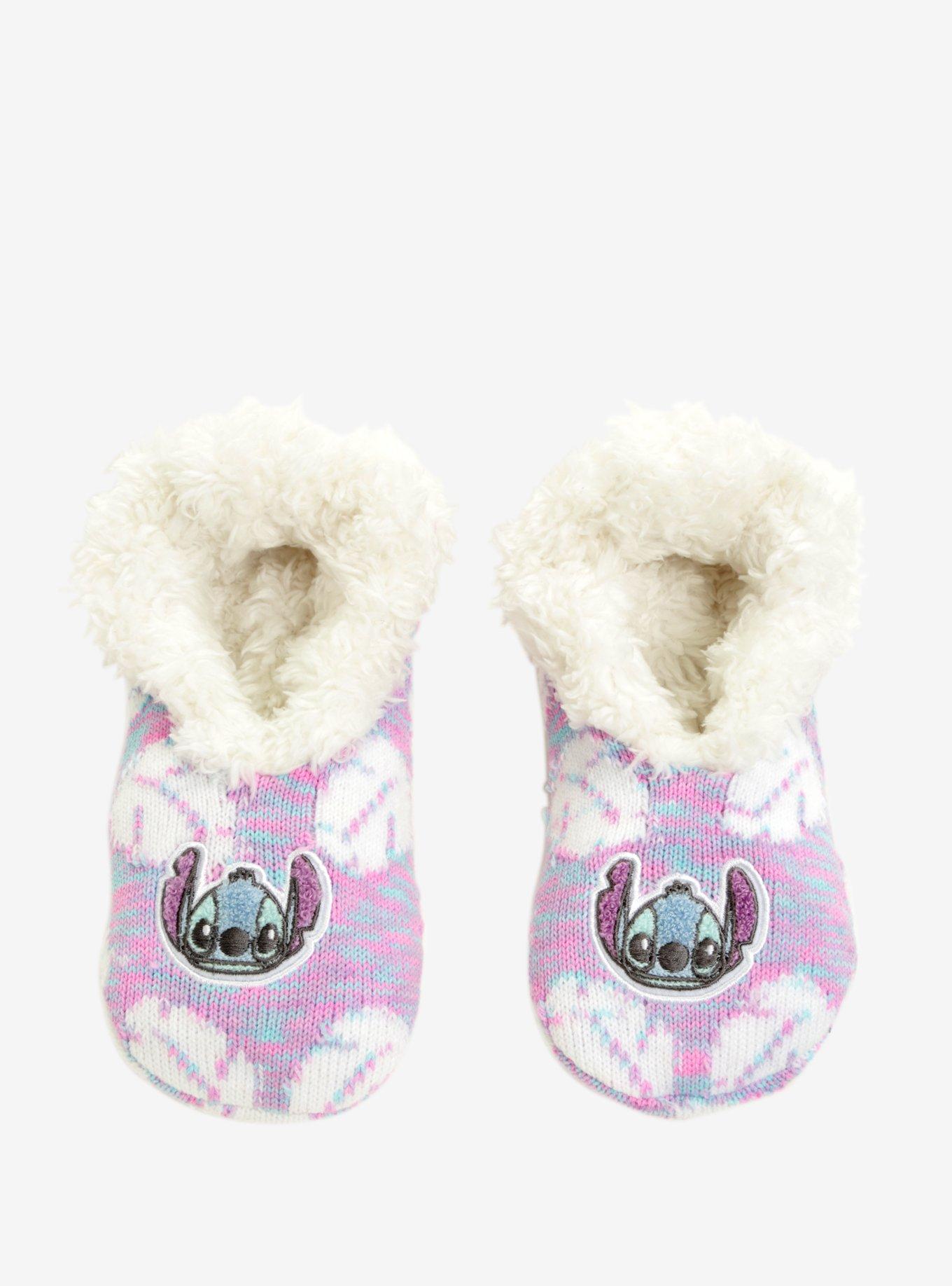 Disney Lilo & Stitch Pastel Cozy Slippers, , alternate