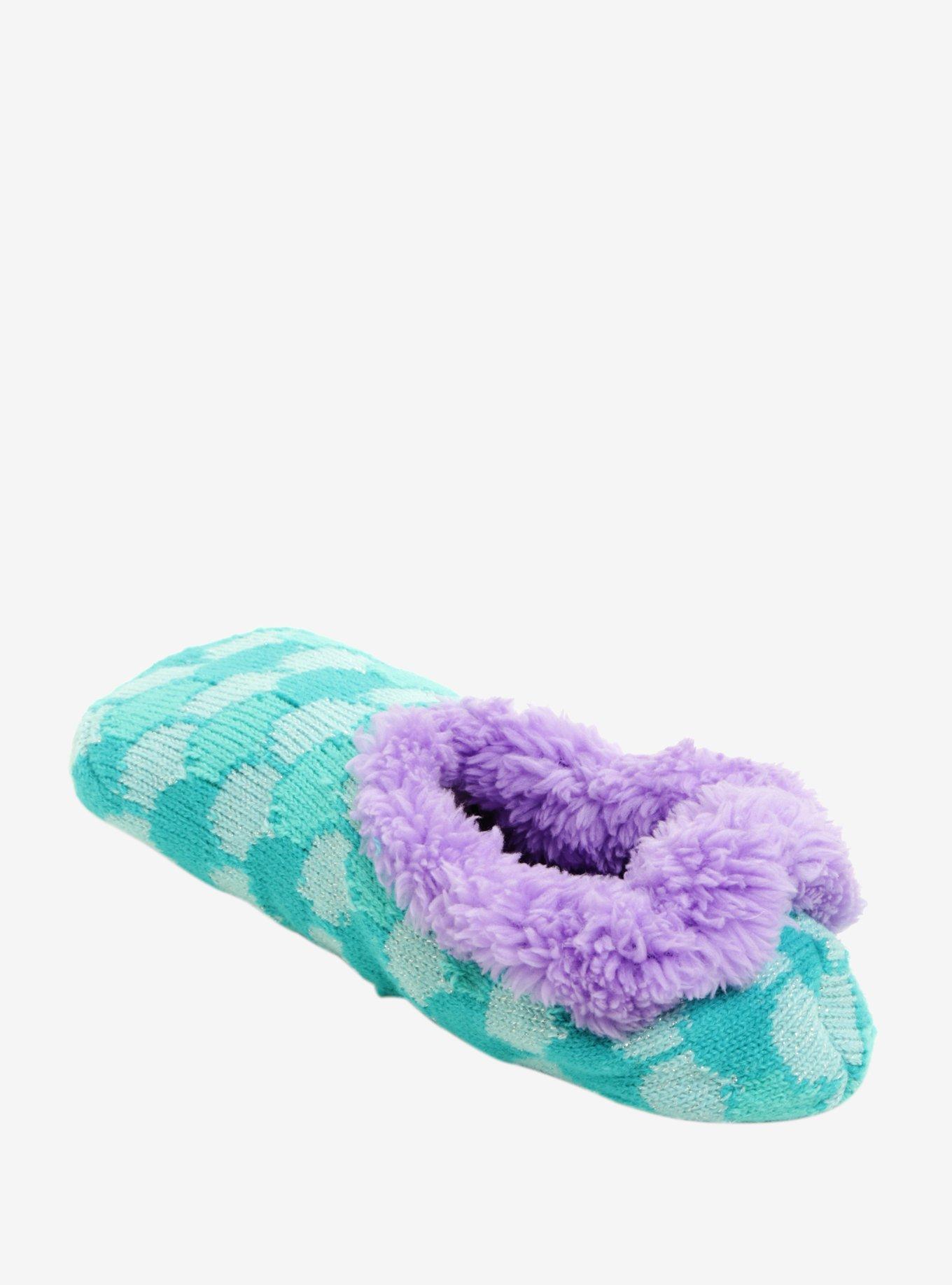 Disney The Little Mermaid Cozy Slippers, , alternate