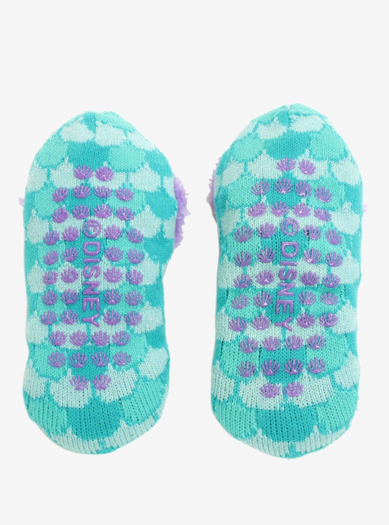 Disney The Little Mermaid Cozy Slippers, , alternate