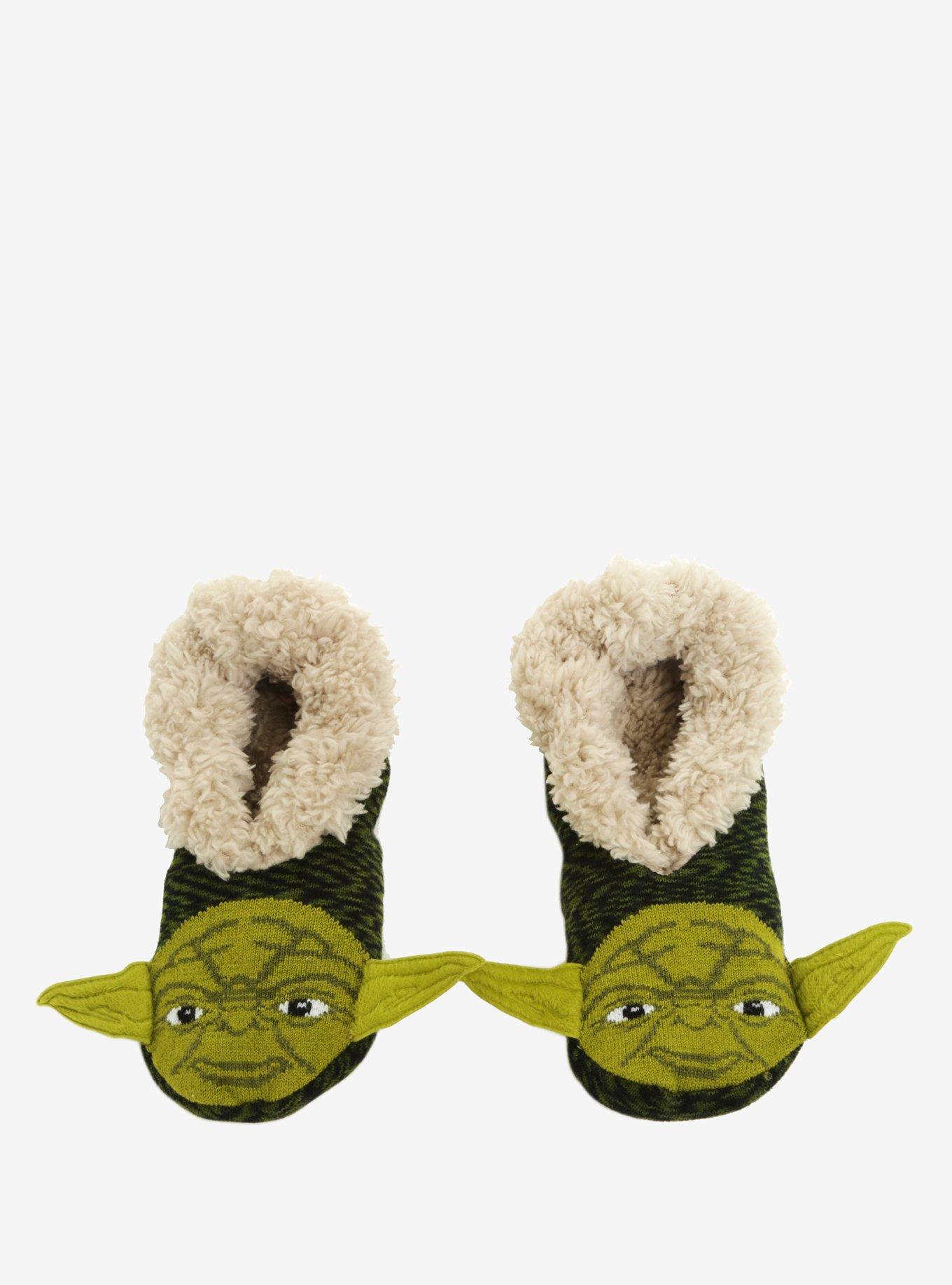 Star Wars Yoda Cozy Slippers, , alternate