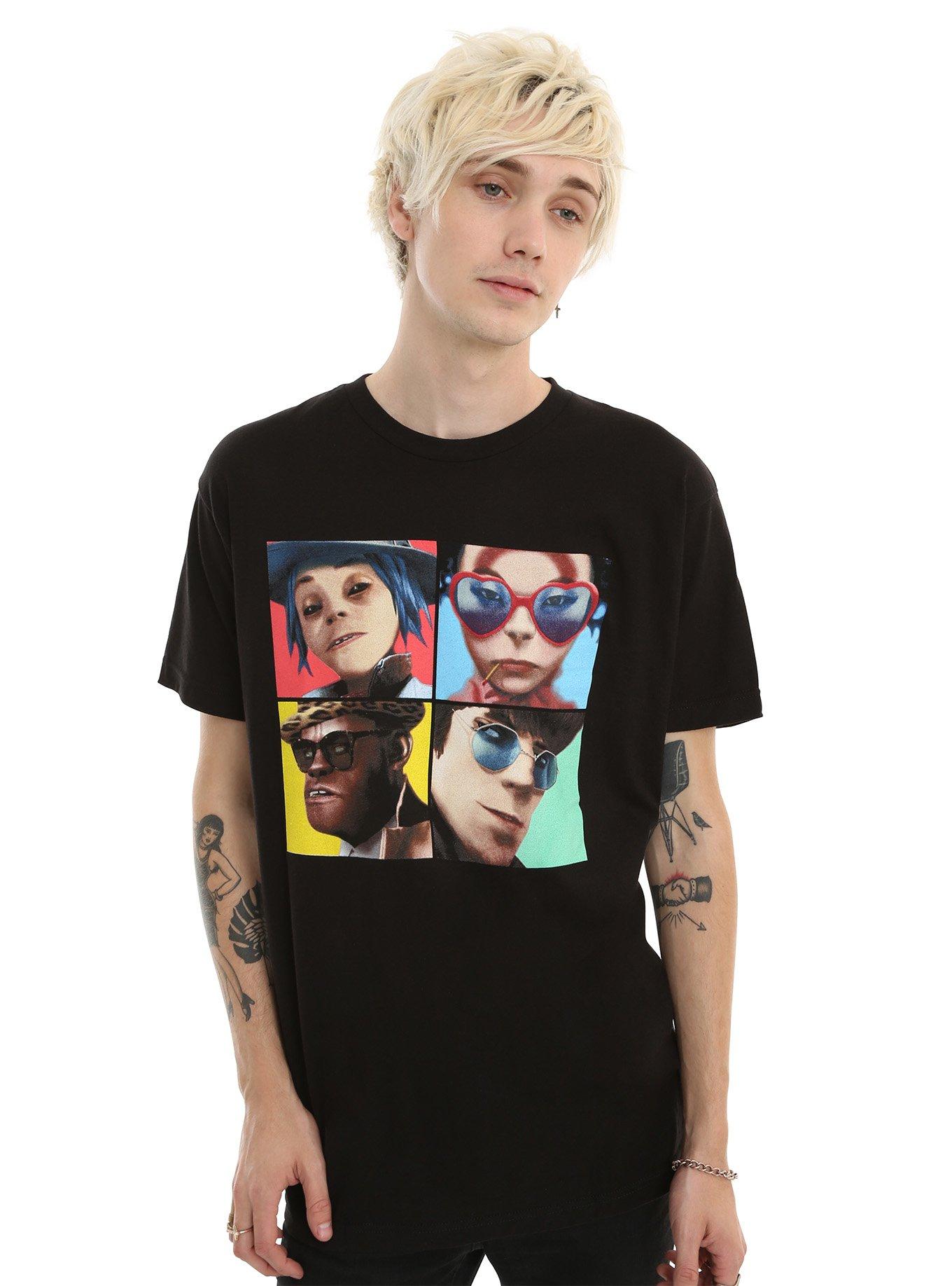 Gorillaz Humanz Album T-Shirt, , alternate