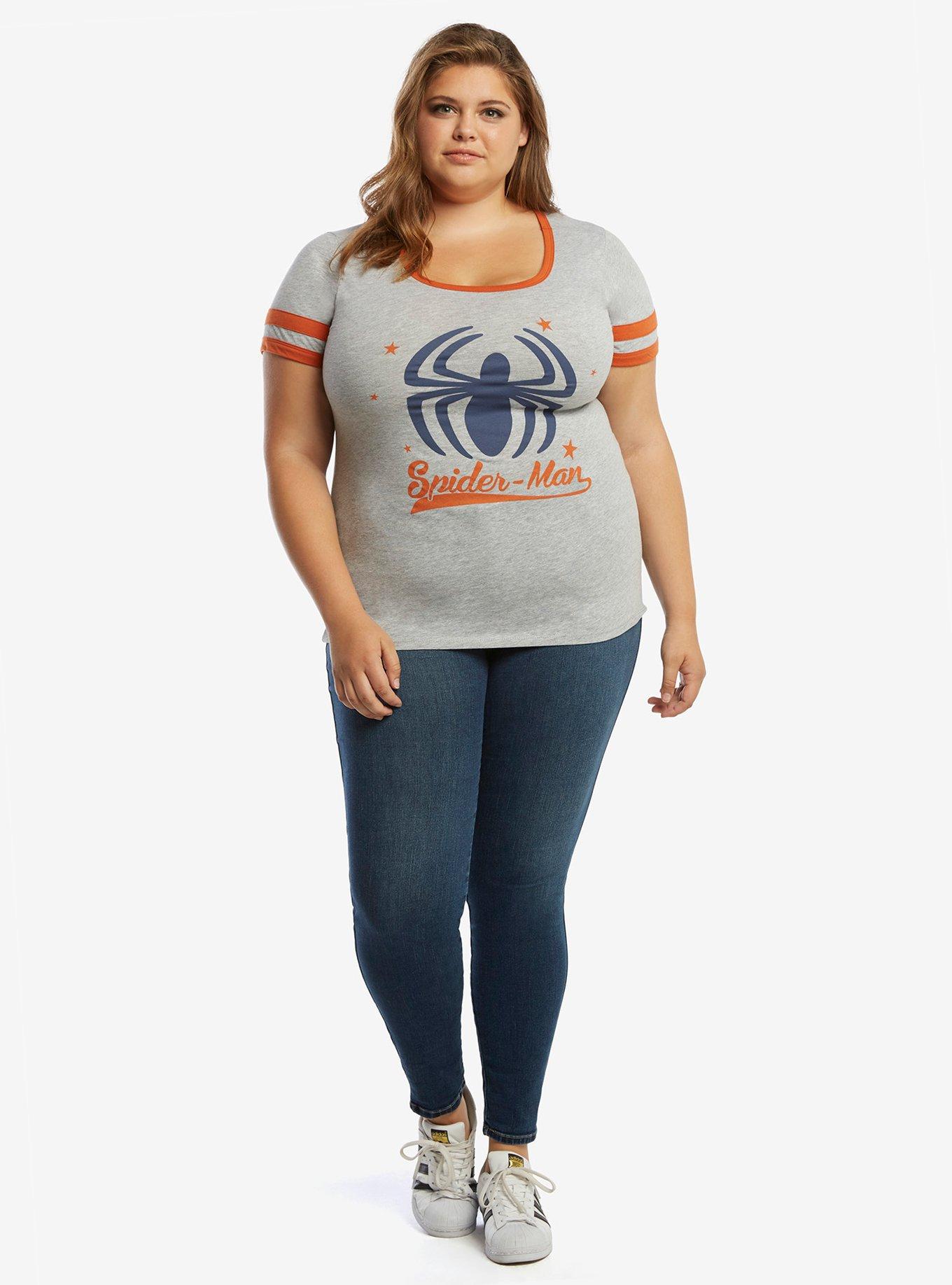 Marvel Spider-Man Retro Athletic T-Shirt Plus Size, , hi-res