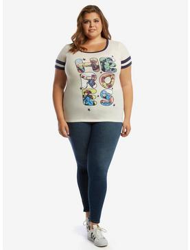 Marvel Heroes Athletic T-Shirt Plus Size, , hi-res