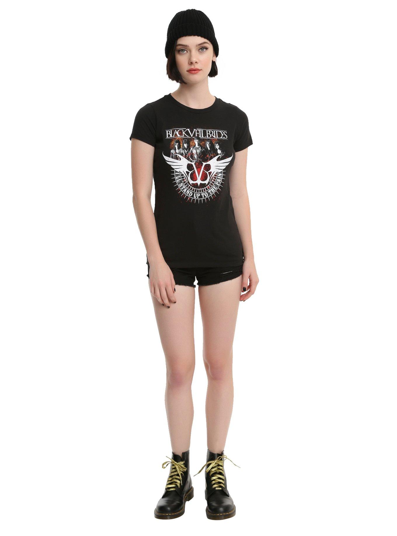 Black Veil Brides Stand Up To The Pain Girls T-Shirt, , alternate