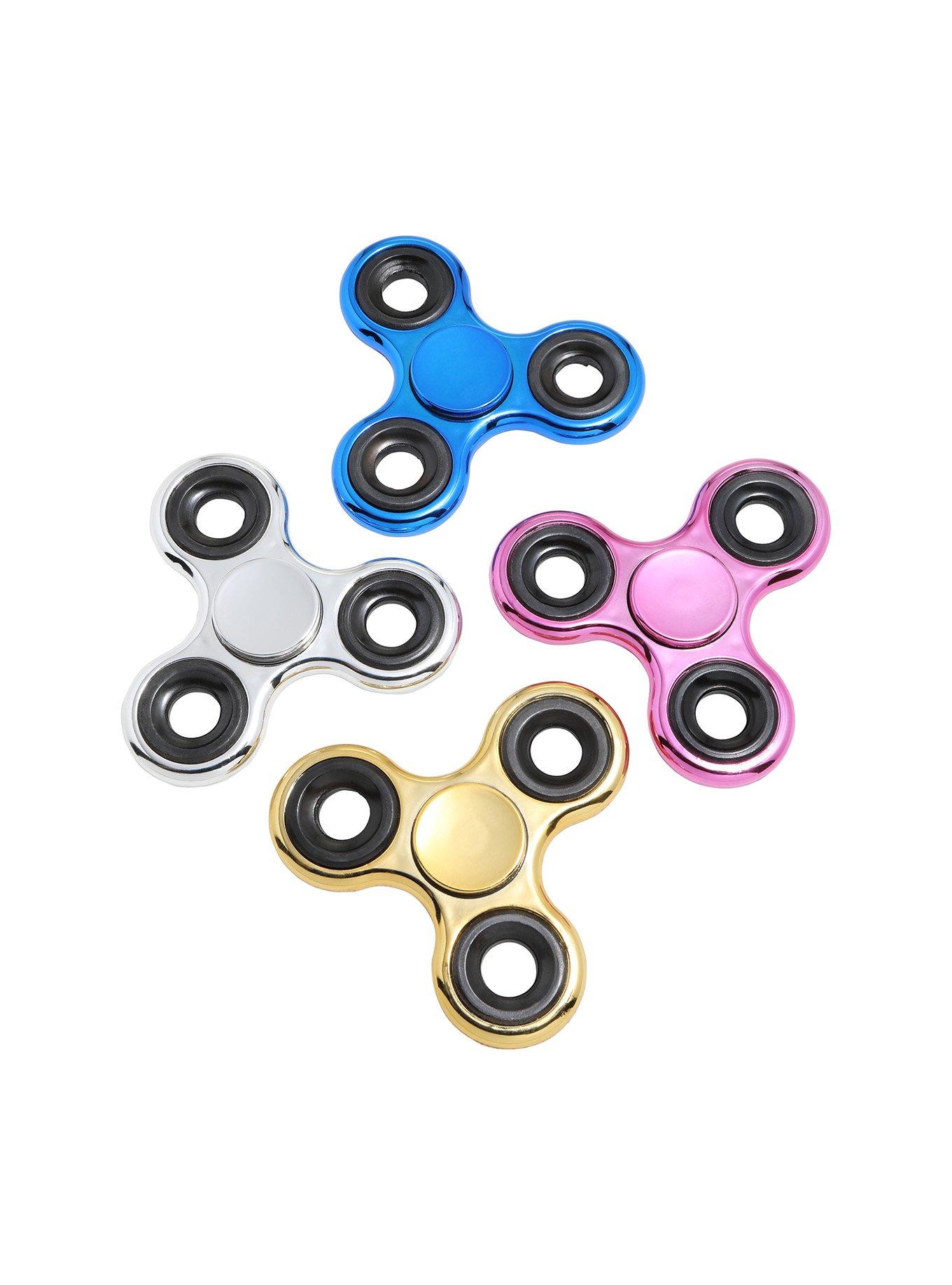 Metallic Fidget Spinner, , alternate