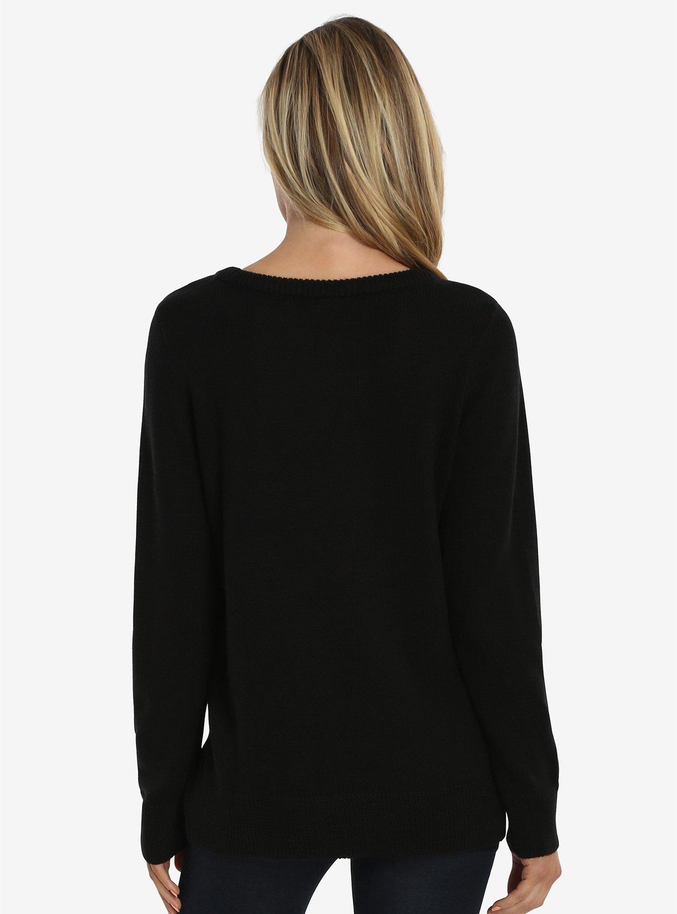 Disney Snow White Poison Apple Womens Sweater, , alternate