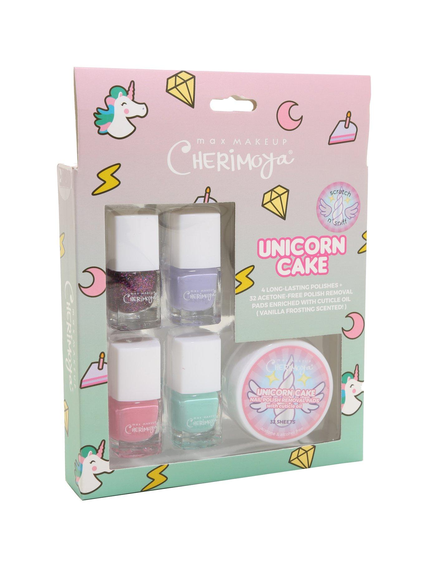 Cherimoya Unicorn Cake Nail Polish Set, , alternate