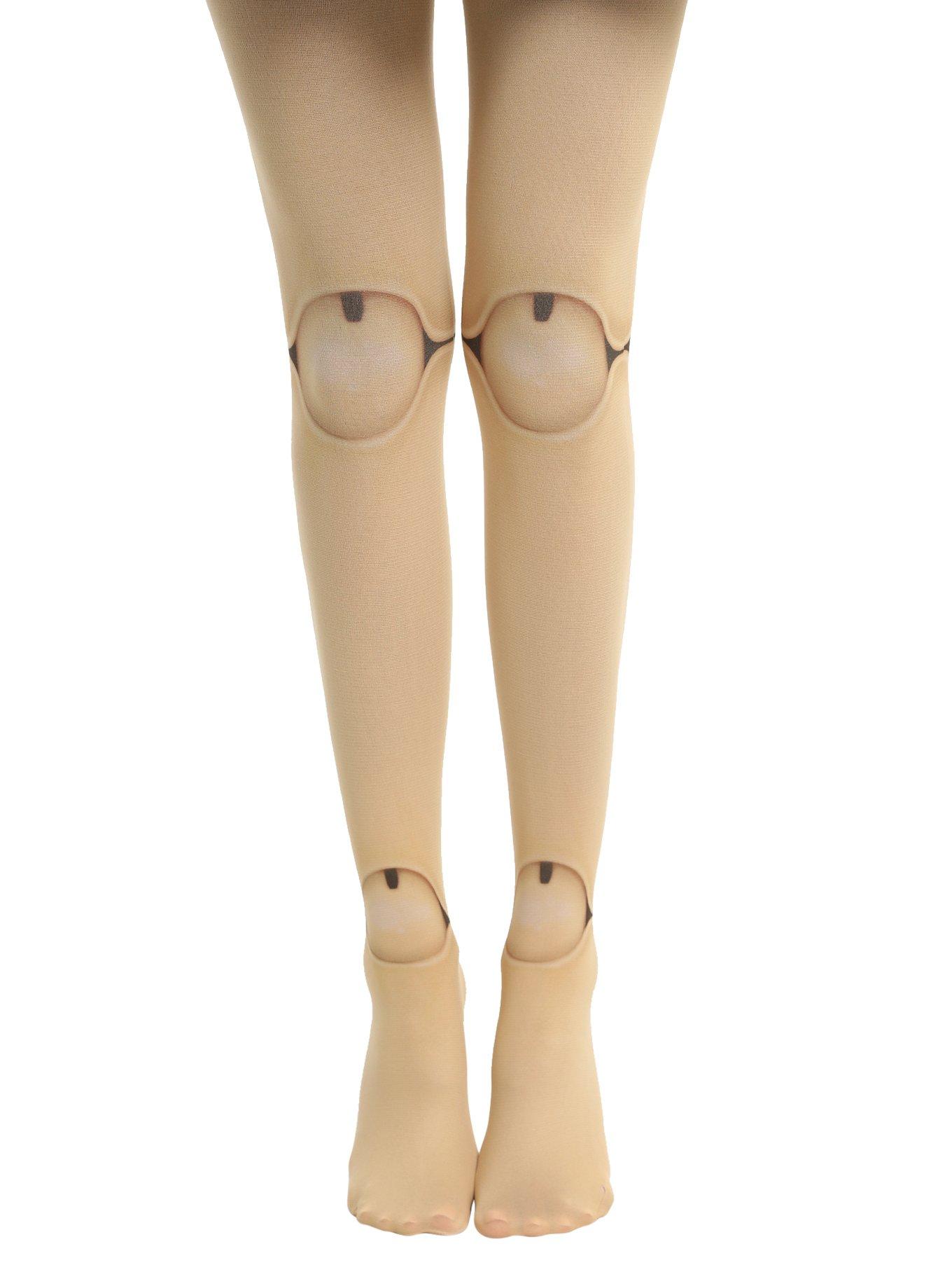 Blackheart Doll Leg Tights, , alternate