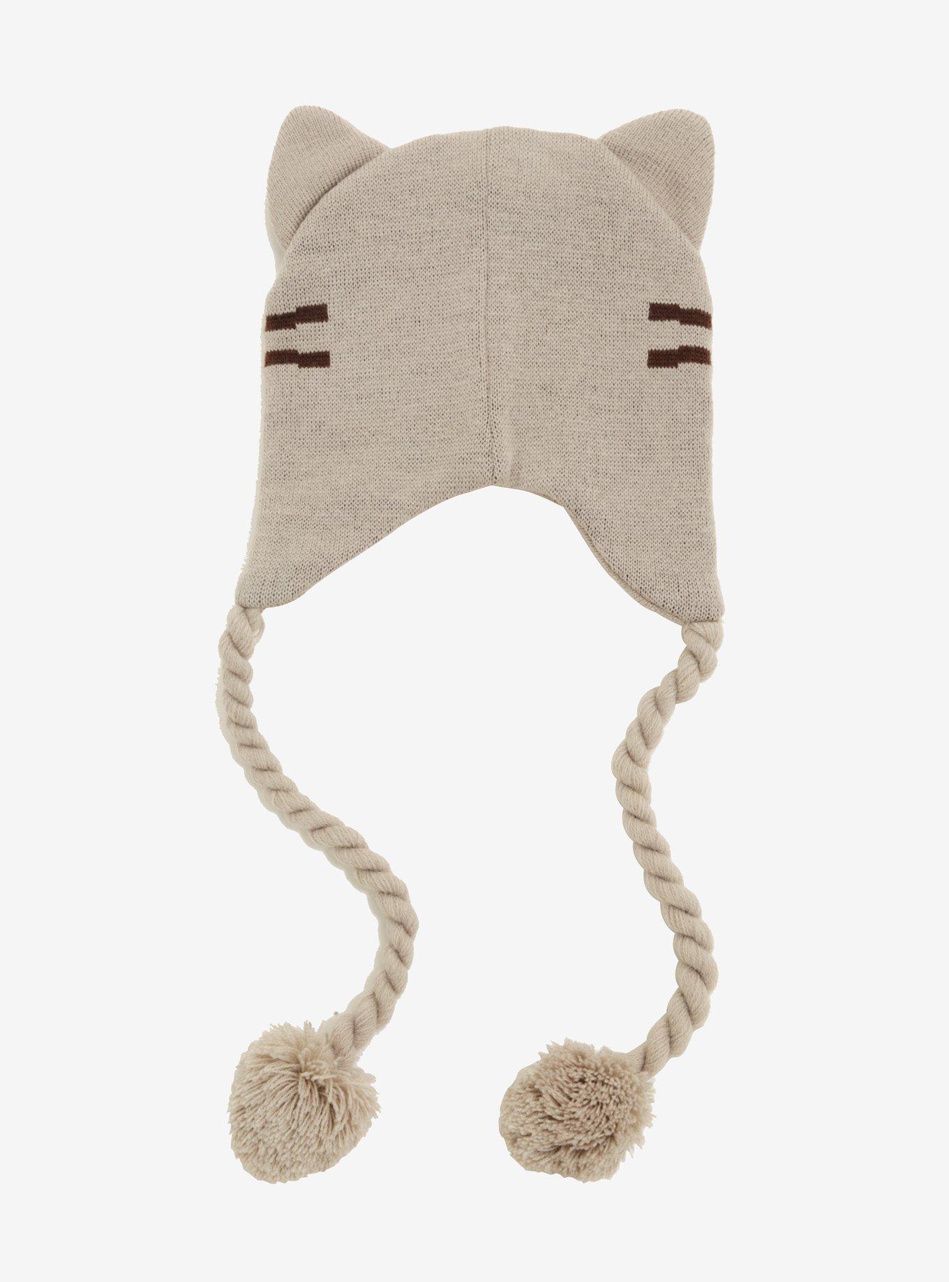Pusheen Face Beanie, , alternate