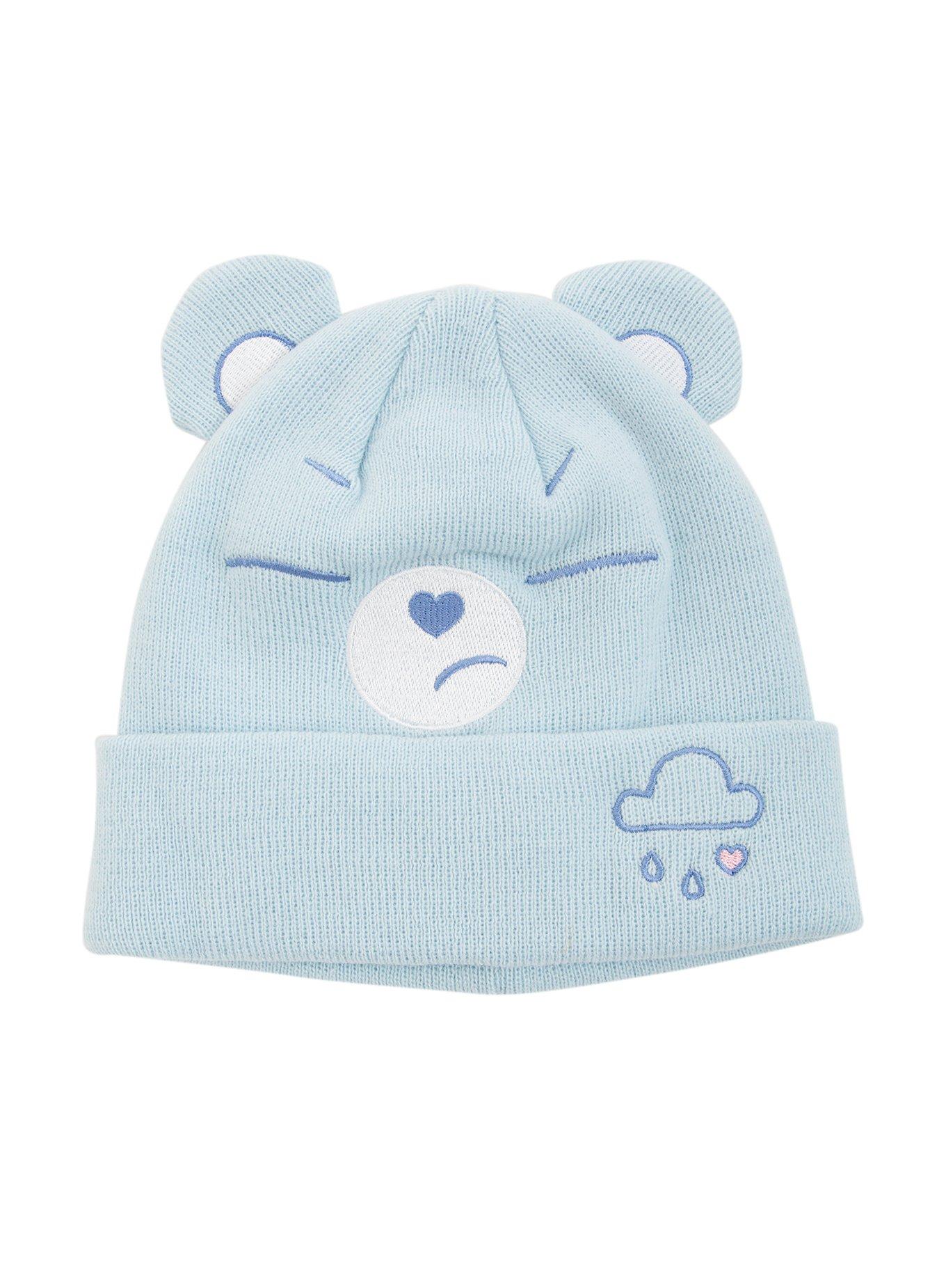 Care Bears Grumpy Bear Kawaii Character Watchman Beanie, , alternate