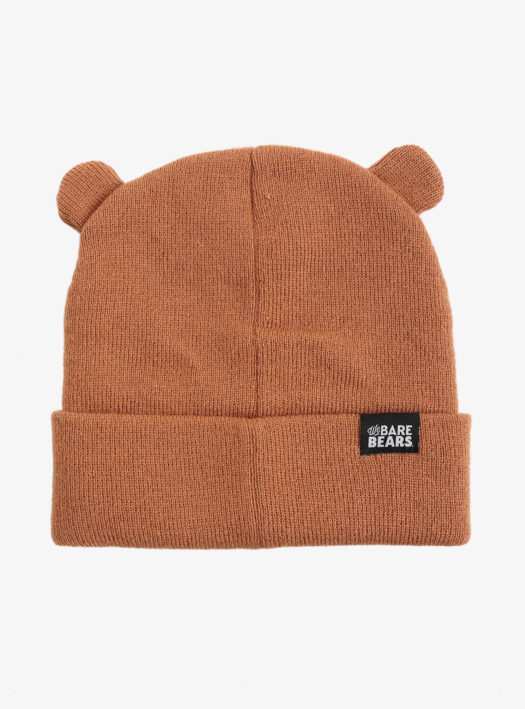 We Bare Bears Grizzly Bear Cosplay Watchman Beanie, , alternate