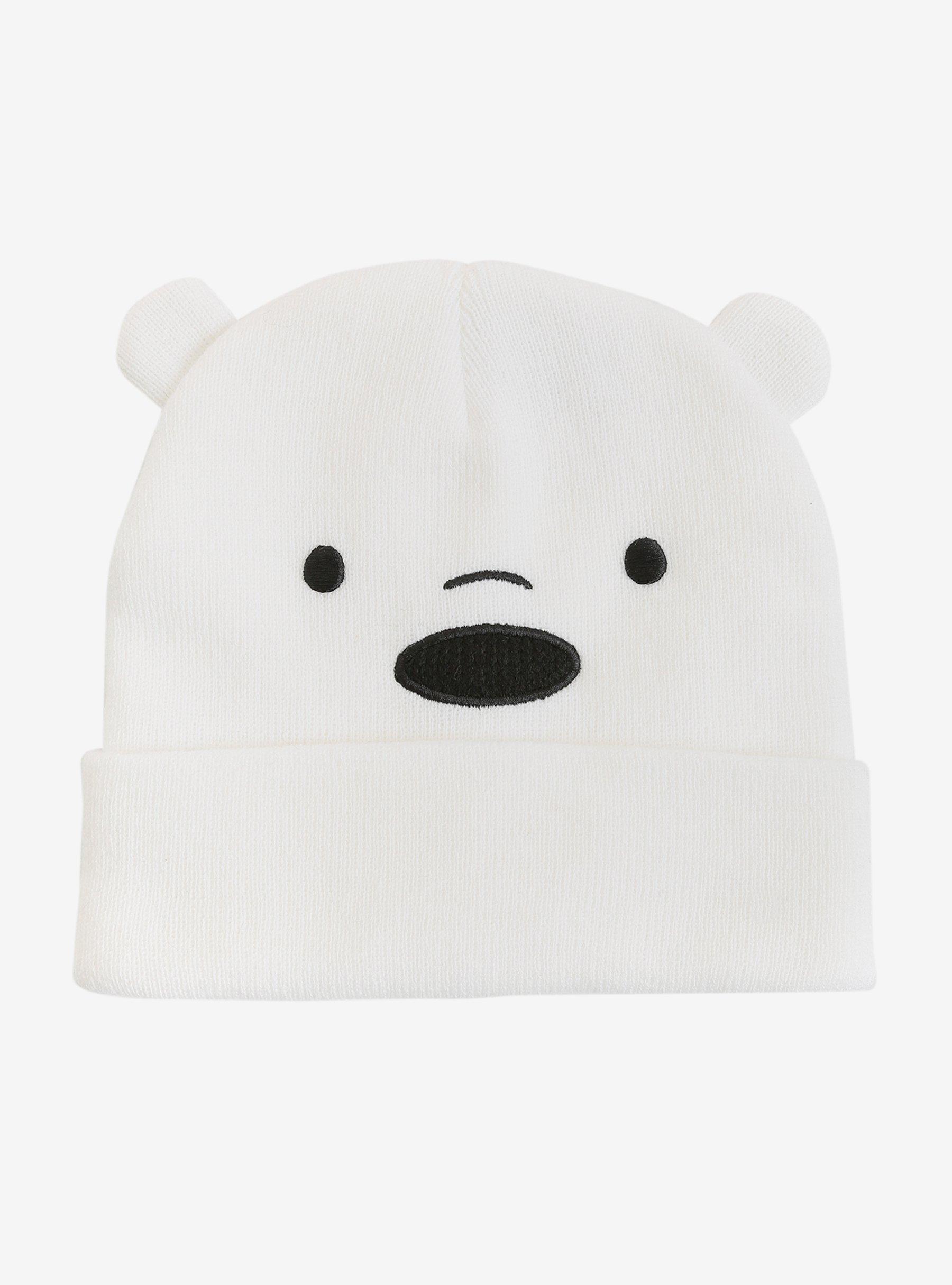 We Bare Bears Ice Bear Cosplay Watchman Beanie, , alternate