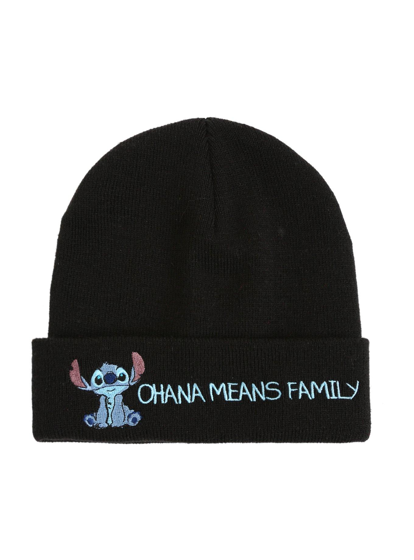 Disney Lilo & Stitch Ohana Means Family Watchman Beanie, , alternate