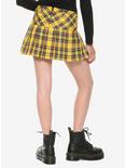 Tripp Yellow Plaid Skirt, YELLOW, alternate