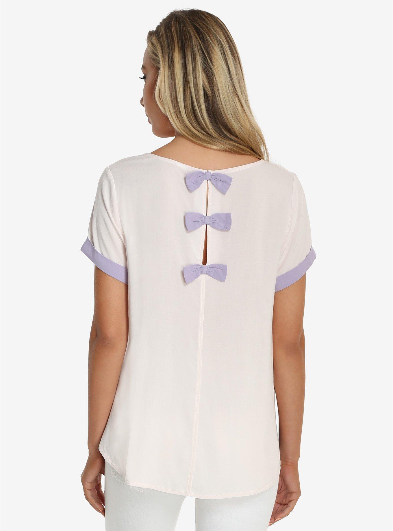 Her Universe Studio Ghibli Kiki's Delivery Service Bow Back Womens Top, , alternate