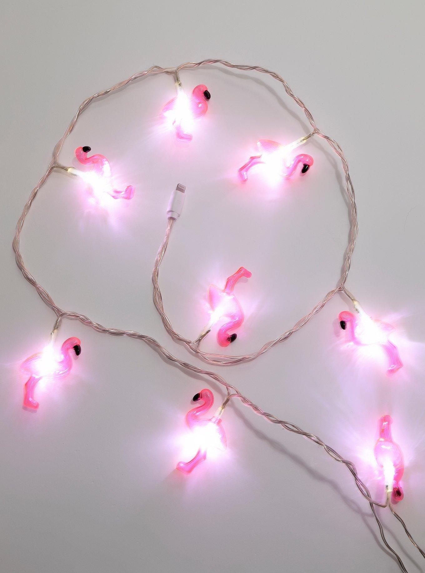 Pink Flamingo LED iPhone Charger, , alternate