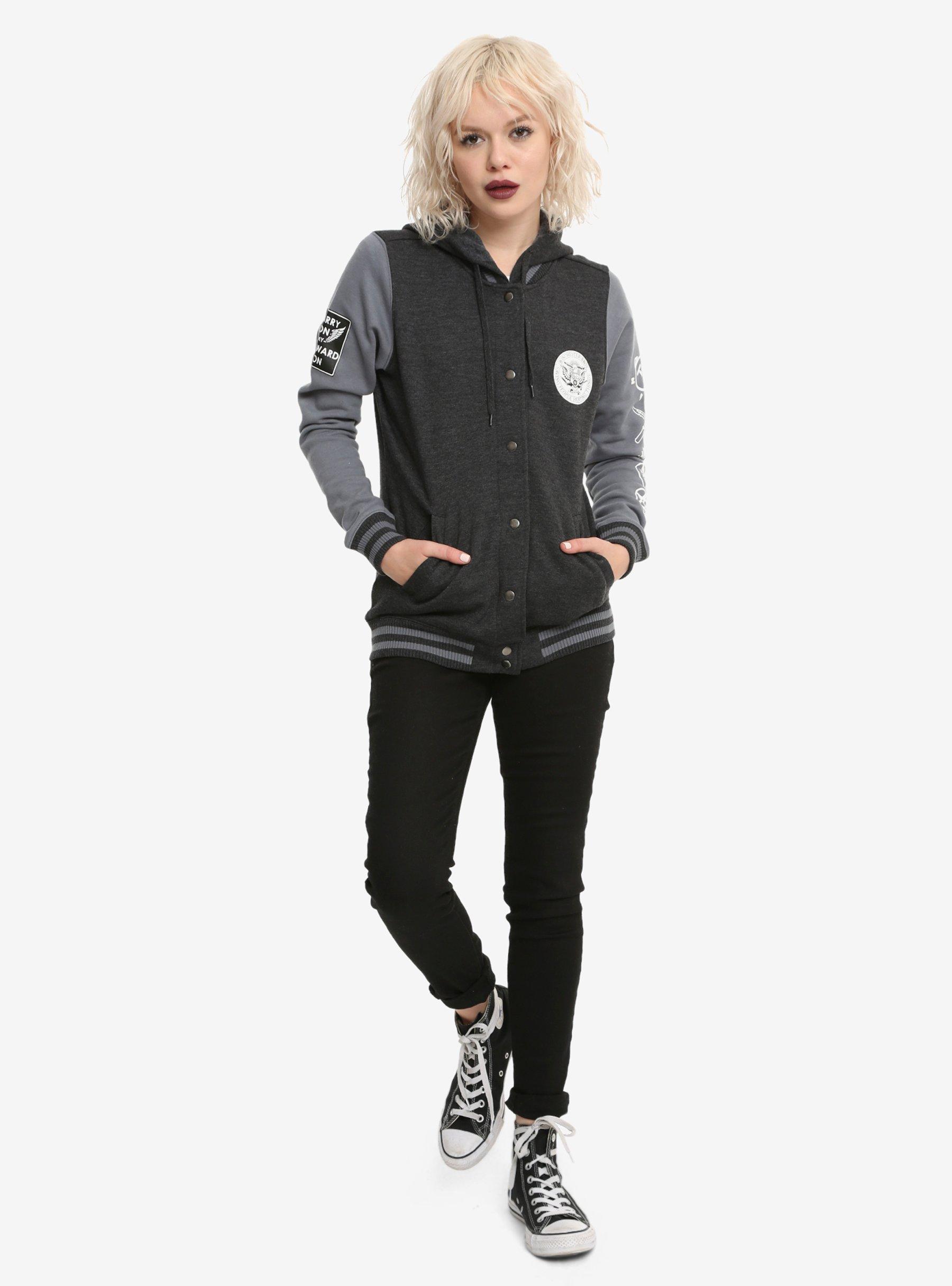 Supernatural Girls Varsity Jacket, , alternate