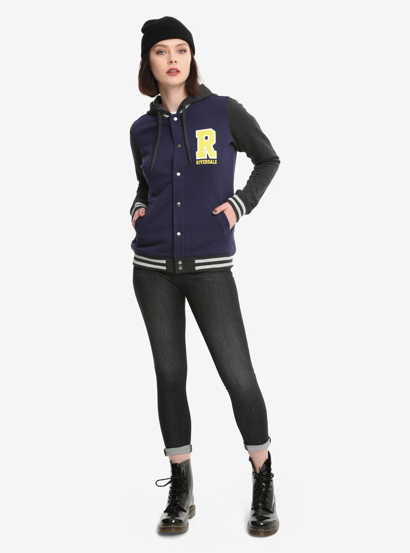 Riverdale Girls Varsity Jacket Hot Topic Exclusive, , alternate