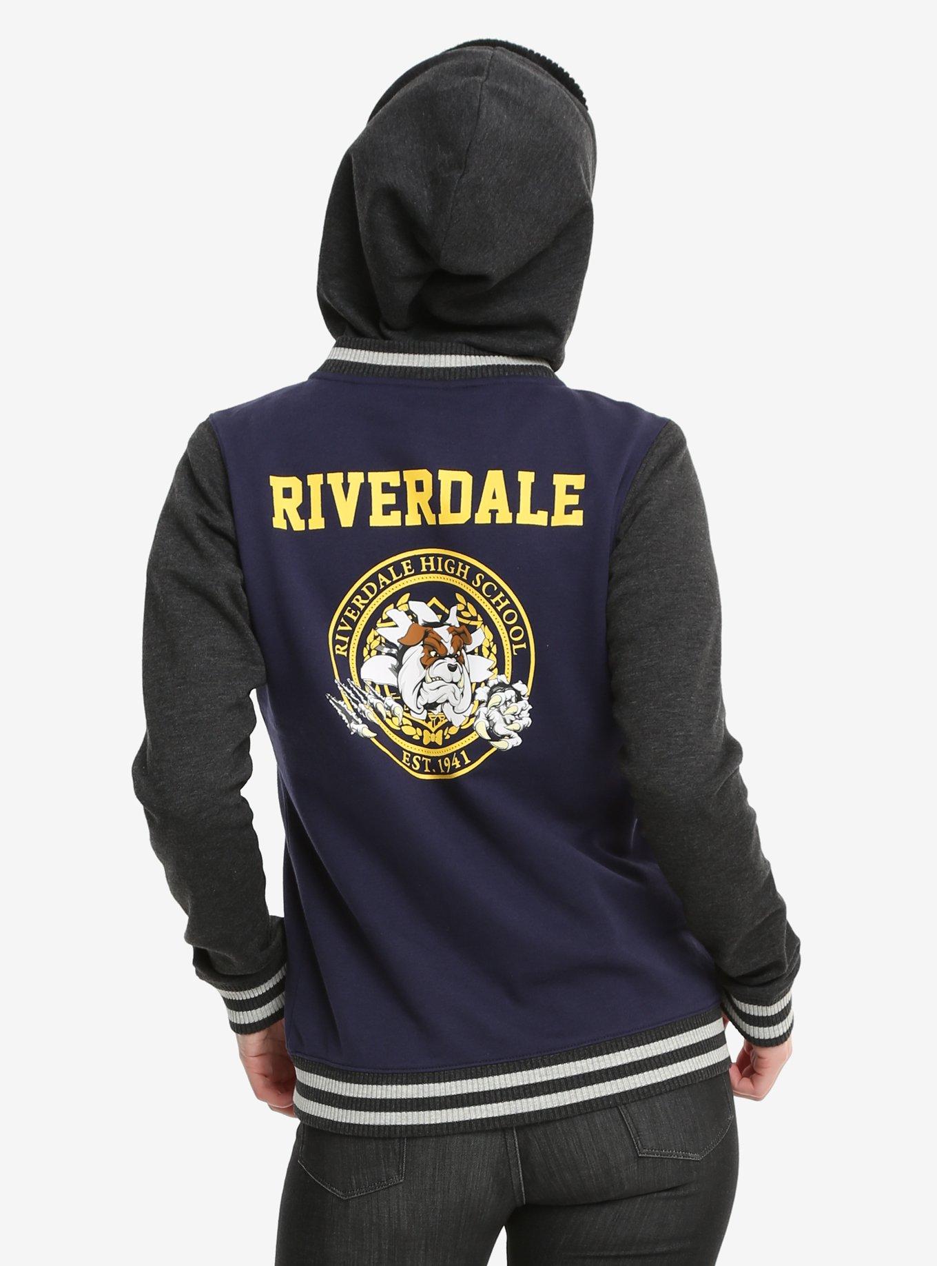 Riverdale Girls Varsity Jacket Hot Topic Exclusive, , alternate