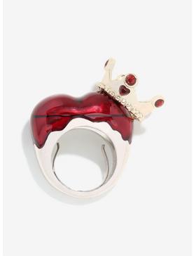 Plus Size Love And Madness Disney Alice In Wonderland Red Queen Crown Ring, , hi-res