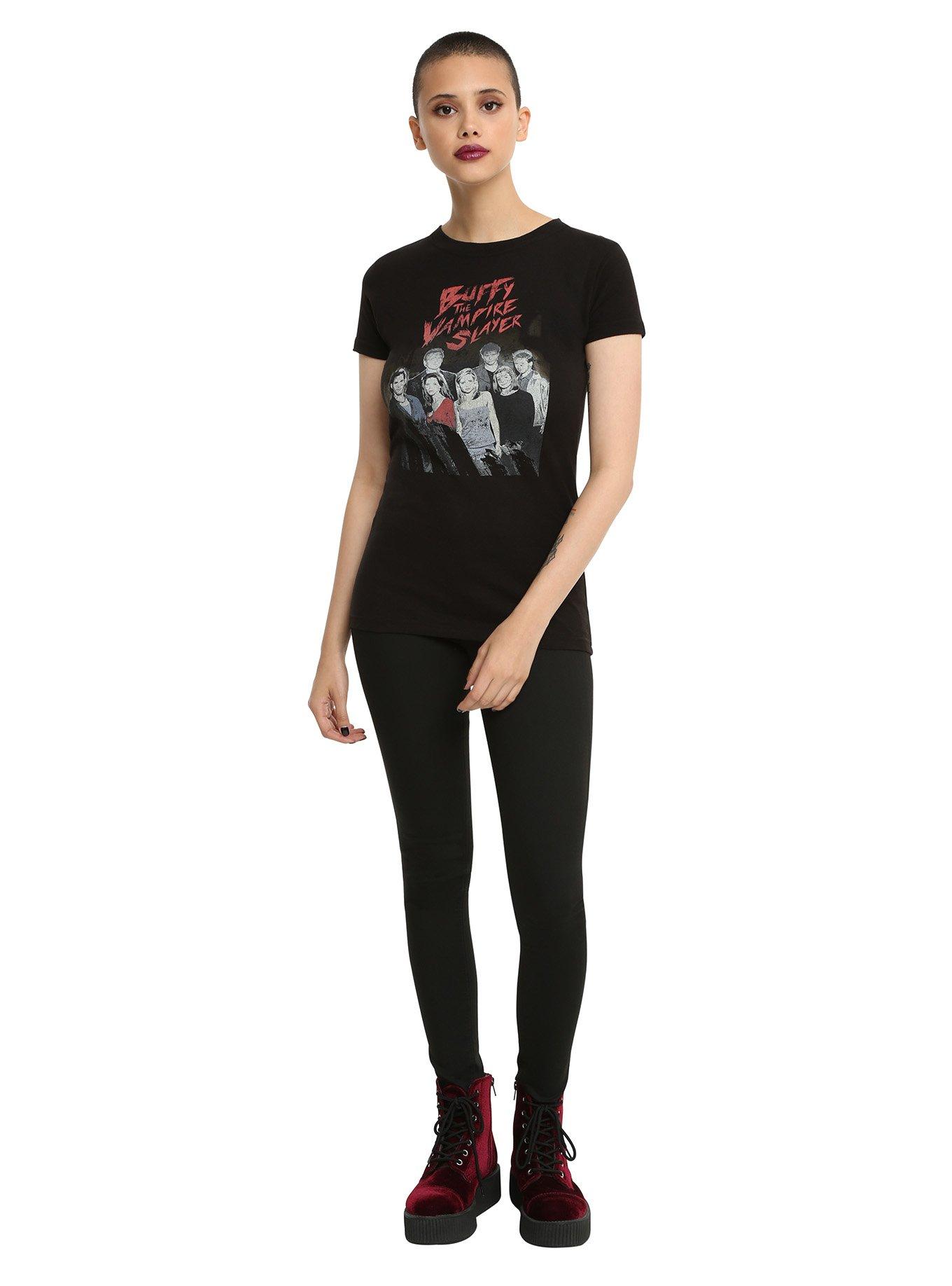 Buffy The Vampire Slayer Cast Girls T-Shirt, , alternate