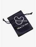 Plus Size Love And Madness Disney Mickey Mouse Silver Hair Clip, , alternate