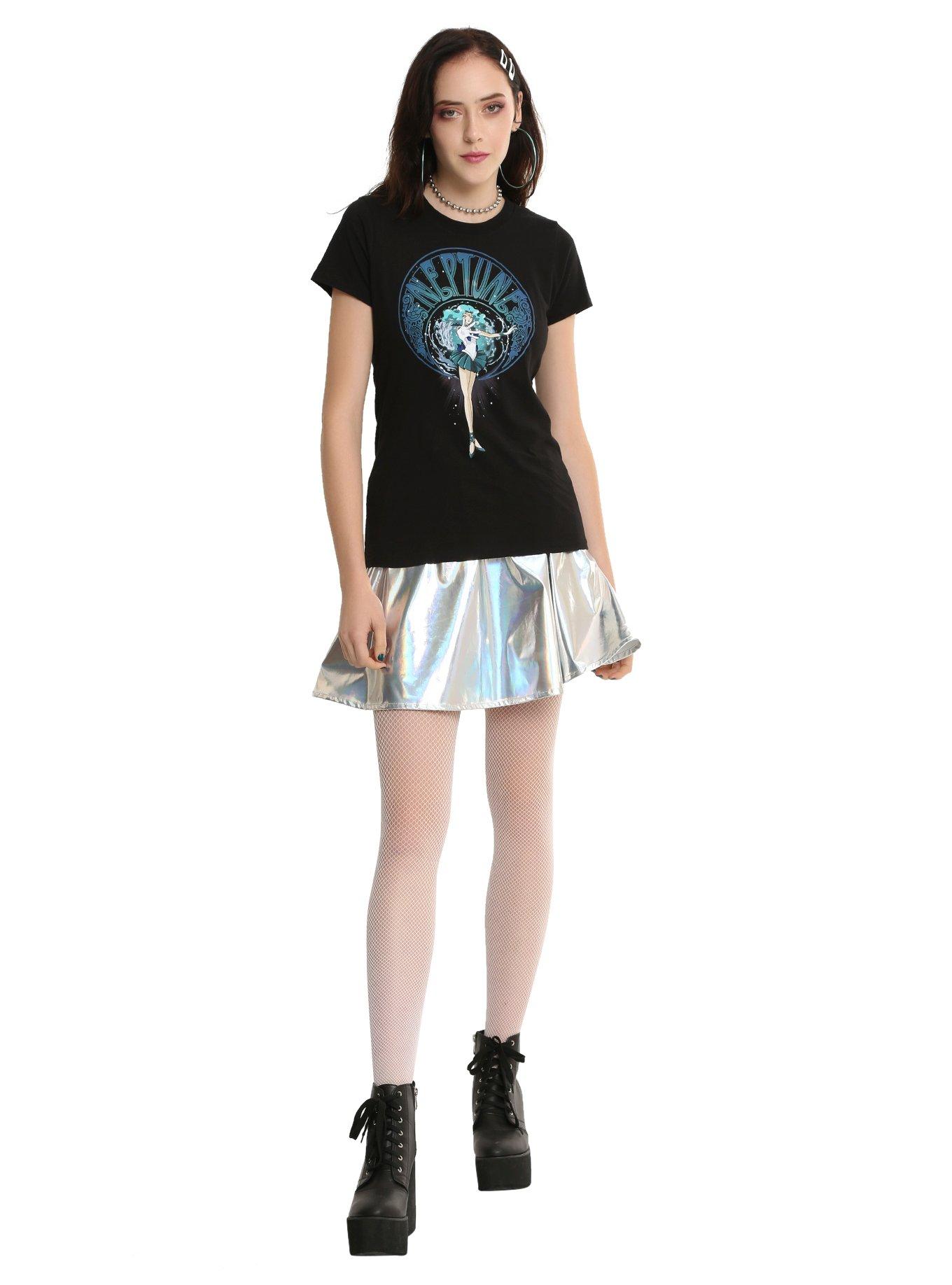 Sailor Moon Sailor Neptune Art Nouveau Girls T-Shirt, , alternate