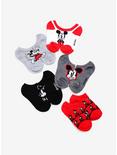 Disney Mickey Mouse No-Show Kids Socks 5 Pair, , alternate