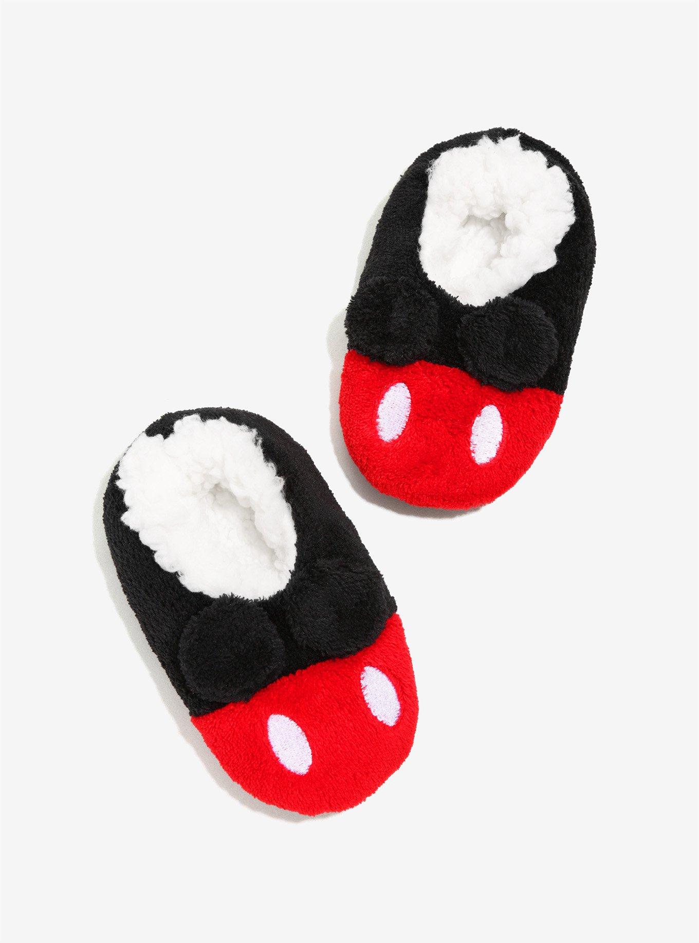 Disney Mickey Mouse Ears Cozy Slippers, , alternate