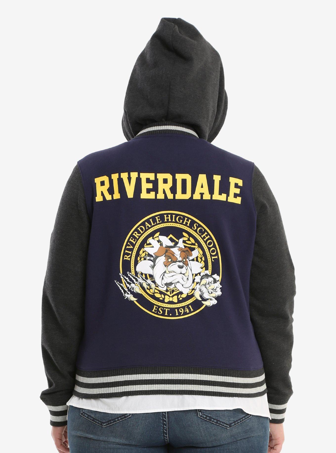 Riverdale Varsity Girls Jacket Plus Size Hot Topic Exclusive, , alternate