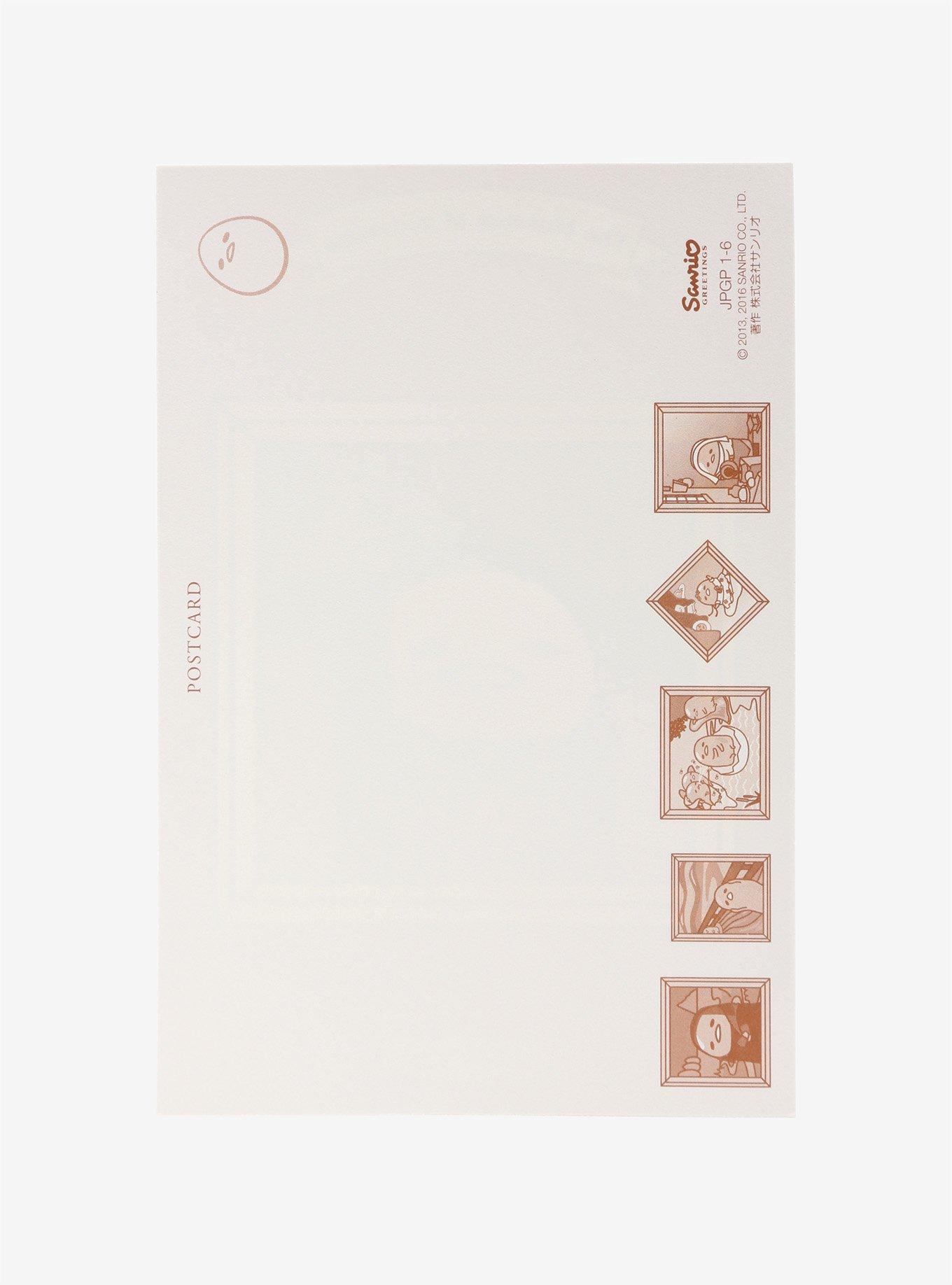 Gudetama Mona Lisa Postcard, , alternate