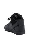 Y.R.U. Black High Top Qozmo Sneakers, , alternate