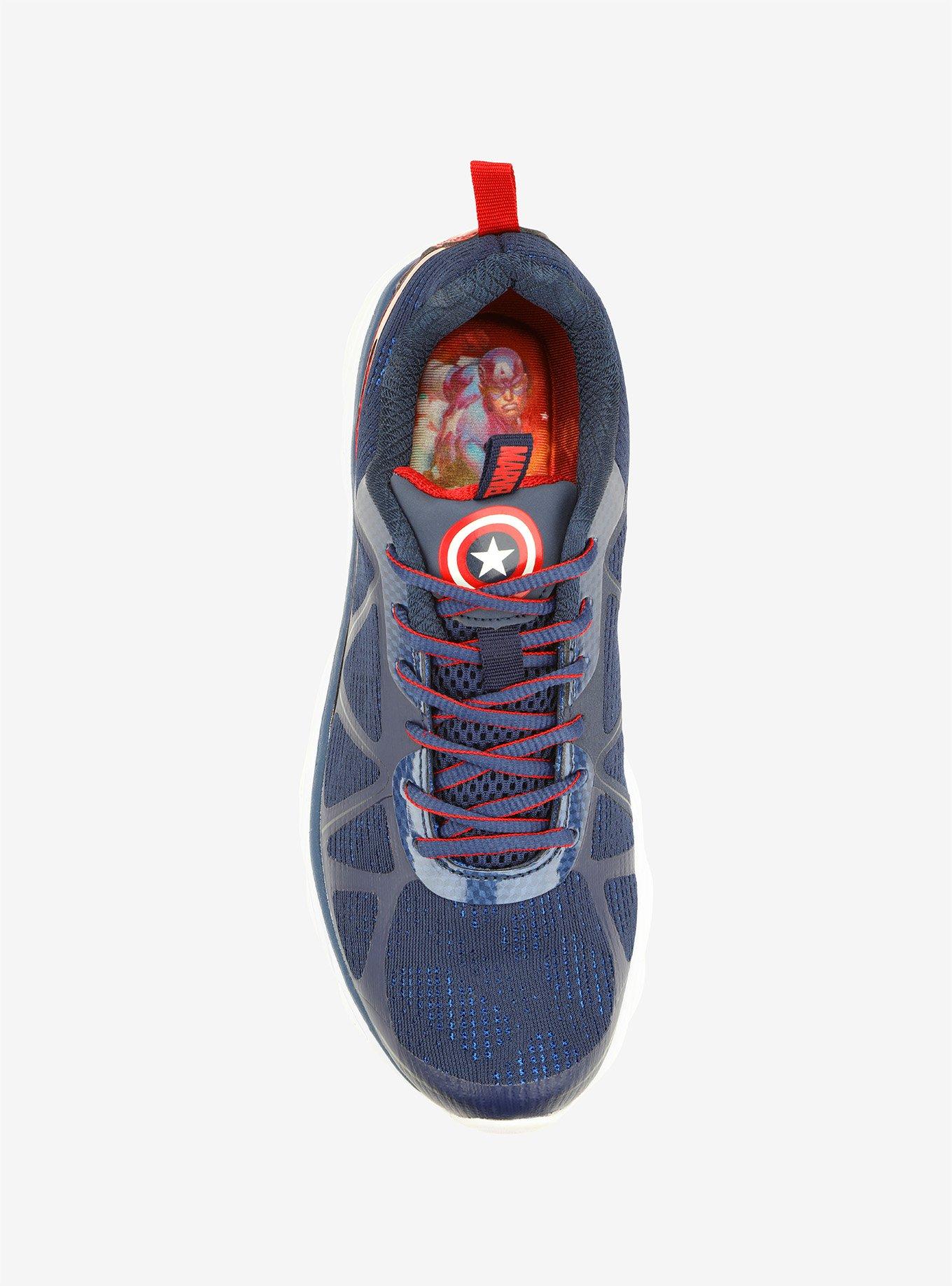 L.A. Gear Marvel Captain America Athletic Shoes, MULTI, alternate