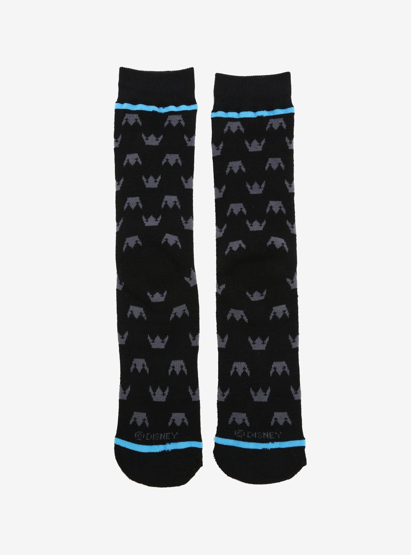 Disney Kingdom Hearts Crew Socks, , alternate