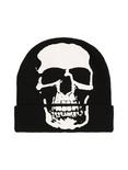 Skull Black Watchman Beanie, , alternate