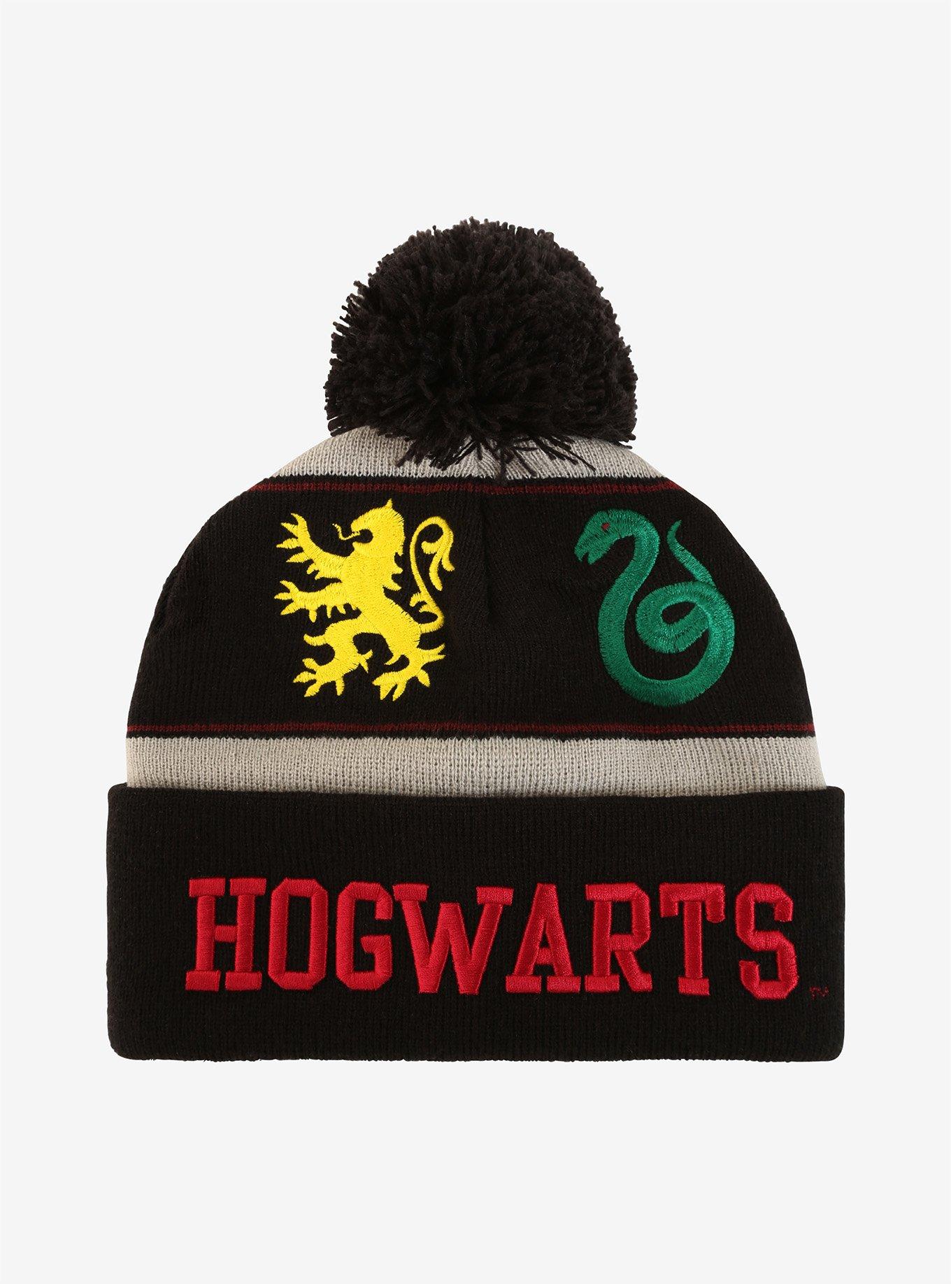 Harry Potter Hogwarts Pom Watchman Beanie, , alternate