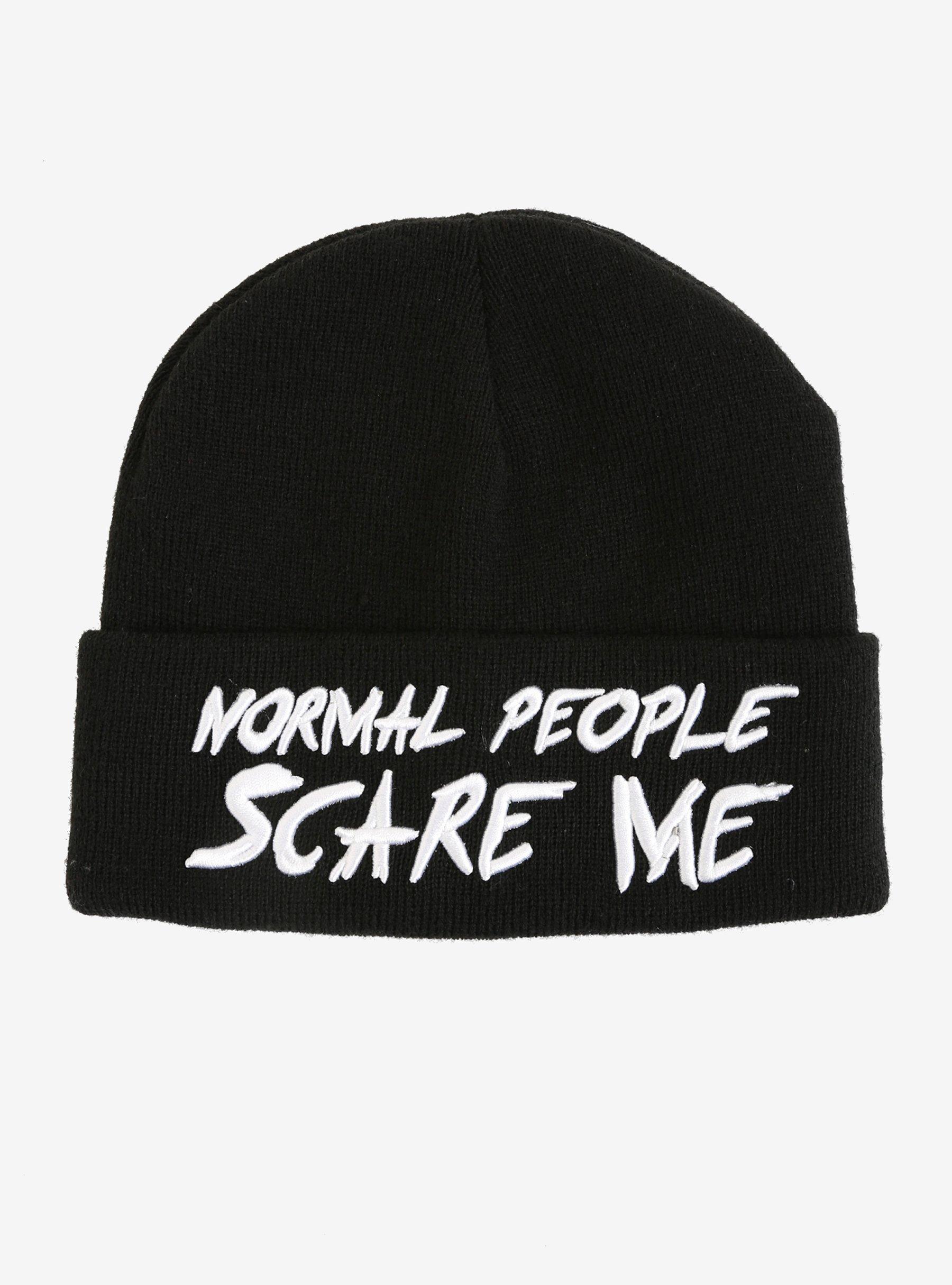 American Horror Story Normal People Scare Me Watchman Beanie, , alternate