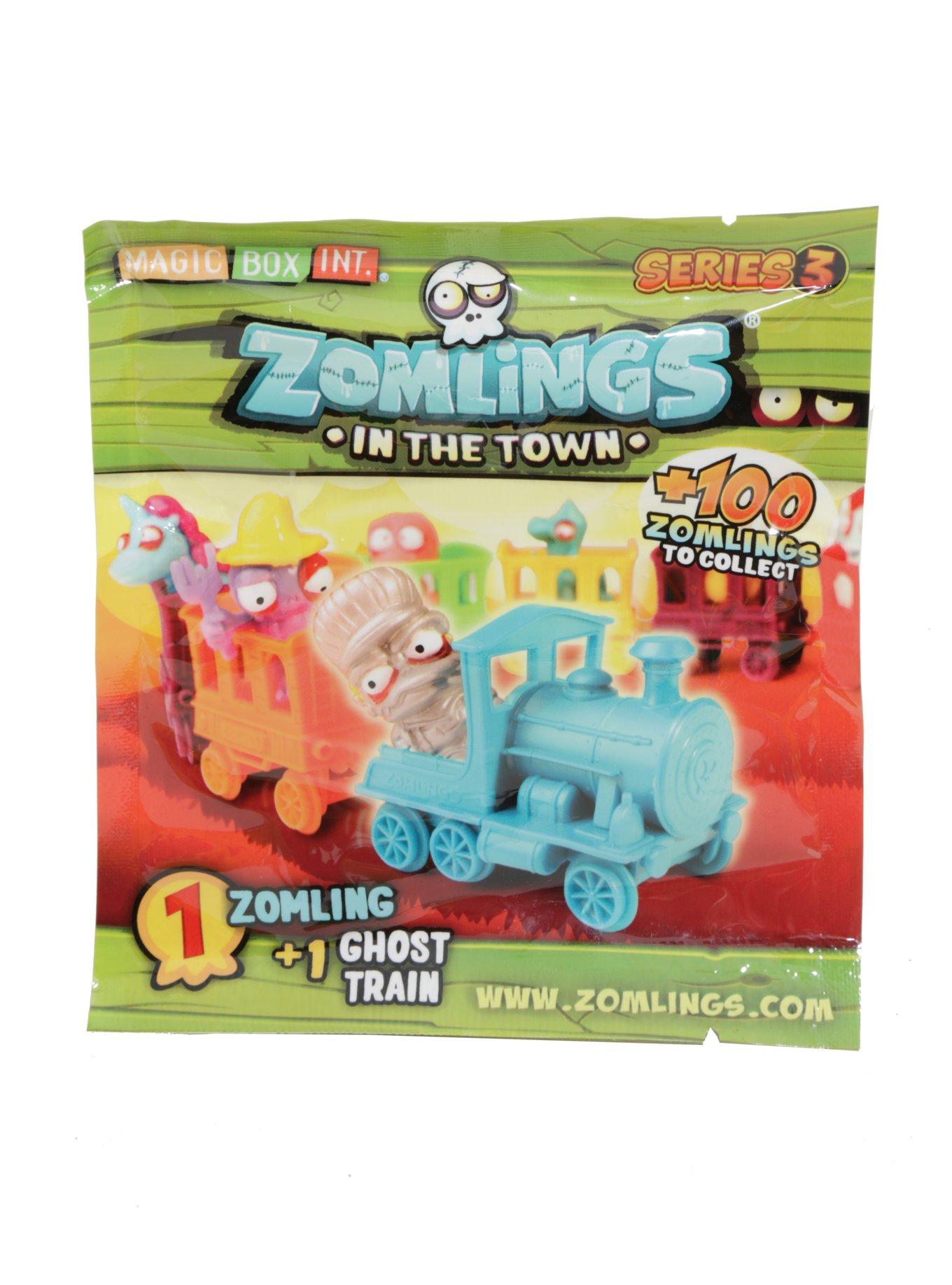 Zomlings In The Town Series Three Ghost Train Blind Bag, , alternate