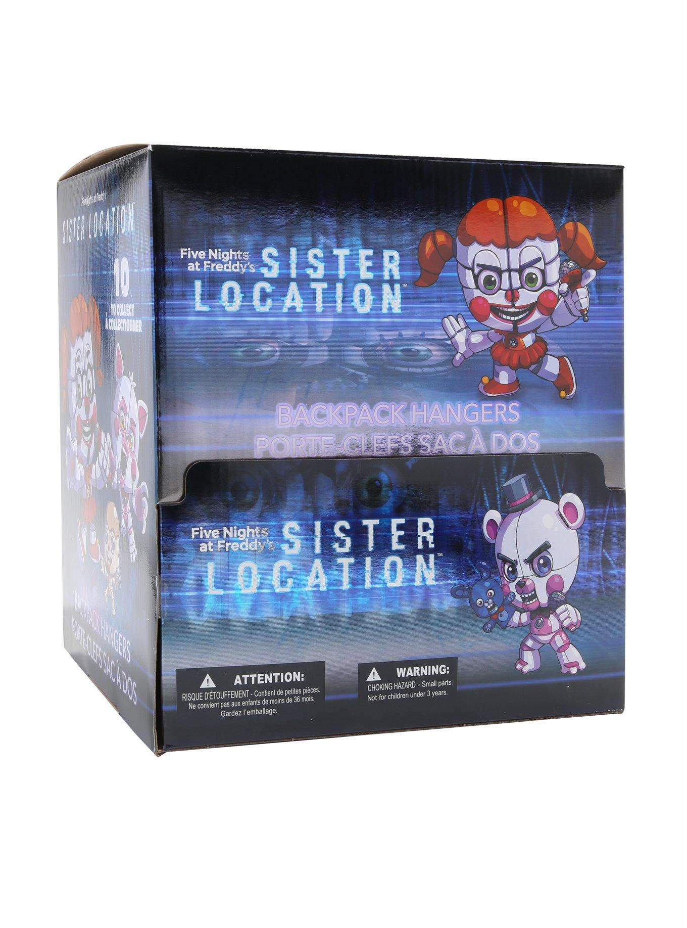 Five Nights At Freddy's: Sister Location Backpack Hangers Blind Bag Clip-On Figure, , alternate