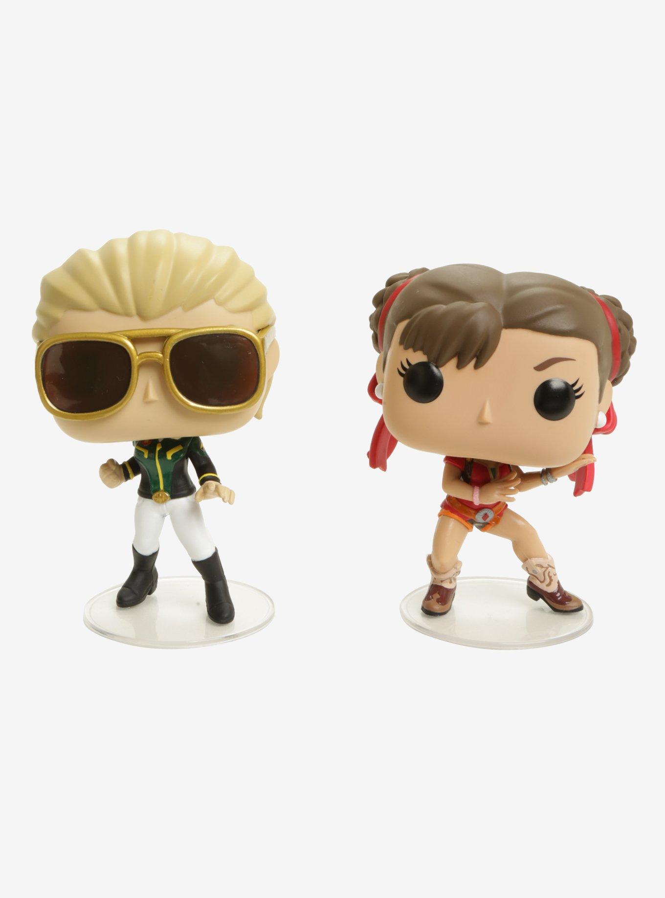 Funko Marvel Vs. Capcom: Infinite Pop! Games Captain Marvel Vs Chun-Li Vinyl Bobble-Head Set Hot Topic Exclusive, , alternate