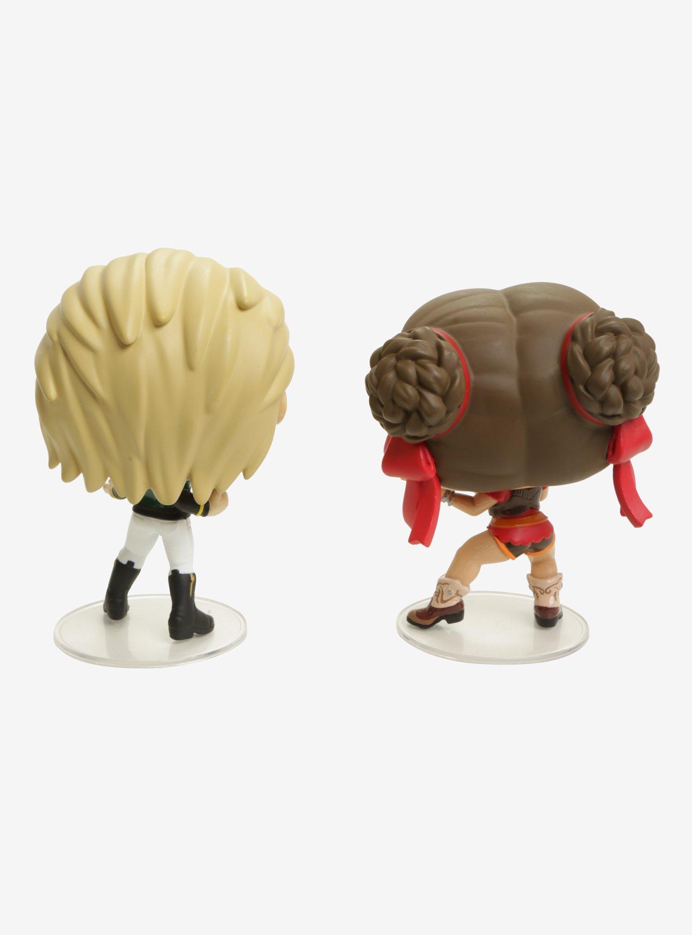 Funko Marvel Vs. Capcom: Infinite Pop! Games Captain Marvel Vs Chun-Li Vinyl Bobble-Head Set Hot Topic Exclusive, , alternate