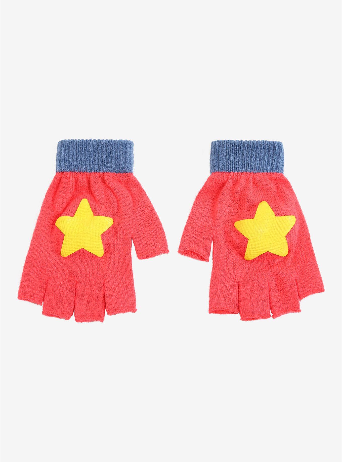 Steven Universe Star Fingerless Gloves, , alternate