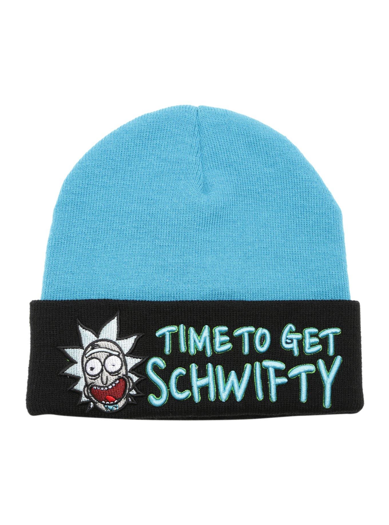 Rick And Morty Time To Get Schwifty Watchman Beanie, , alternate