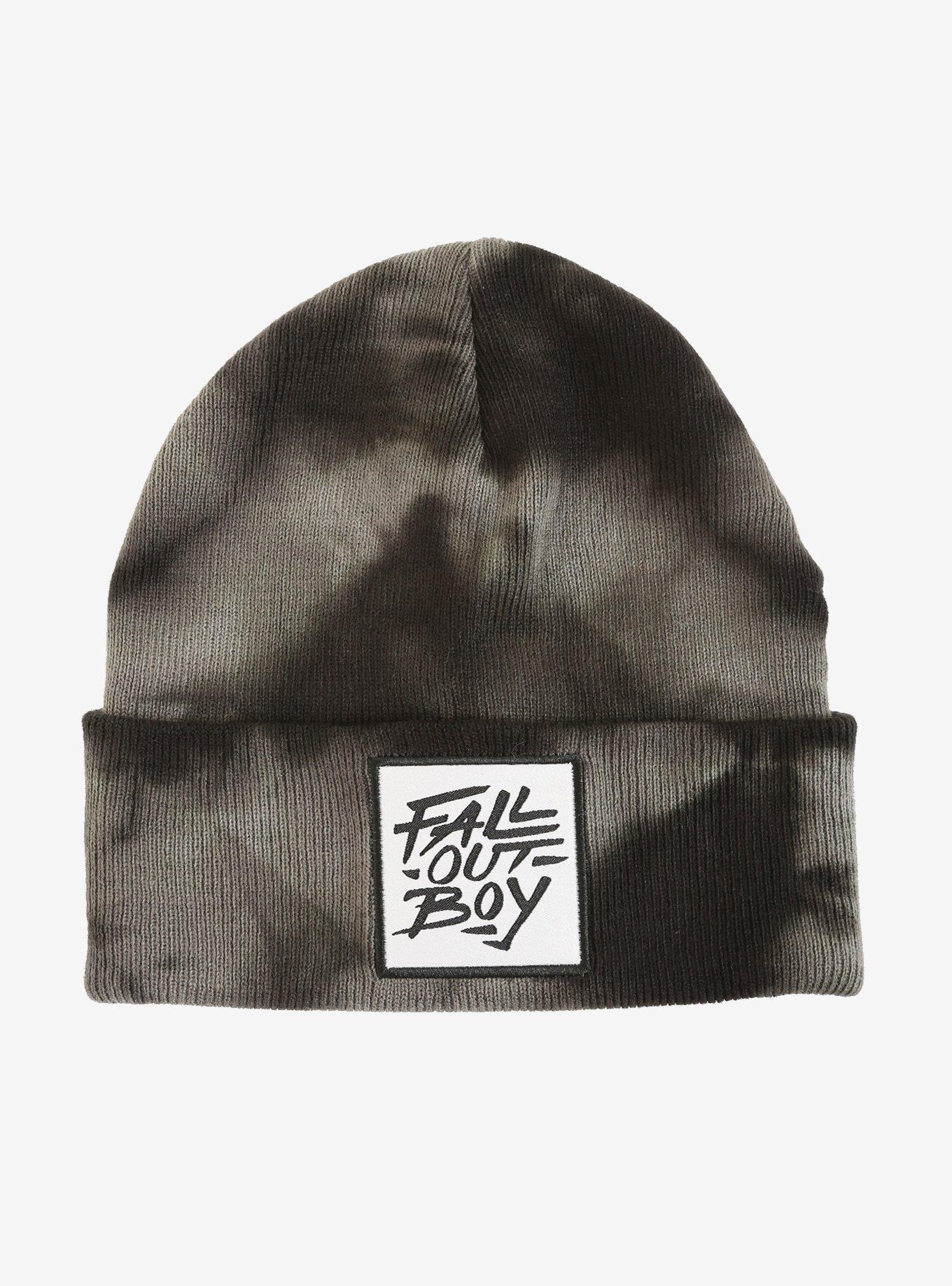 Fall Out Boy Acid Wash Watchman Beanie, , alternate
