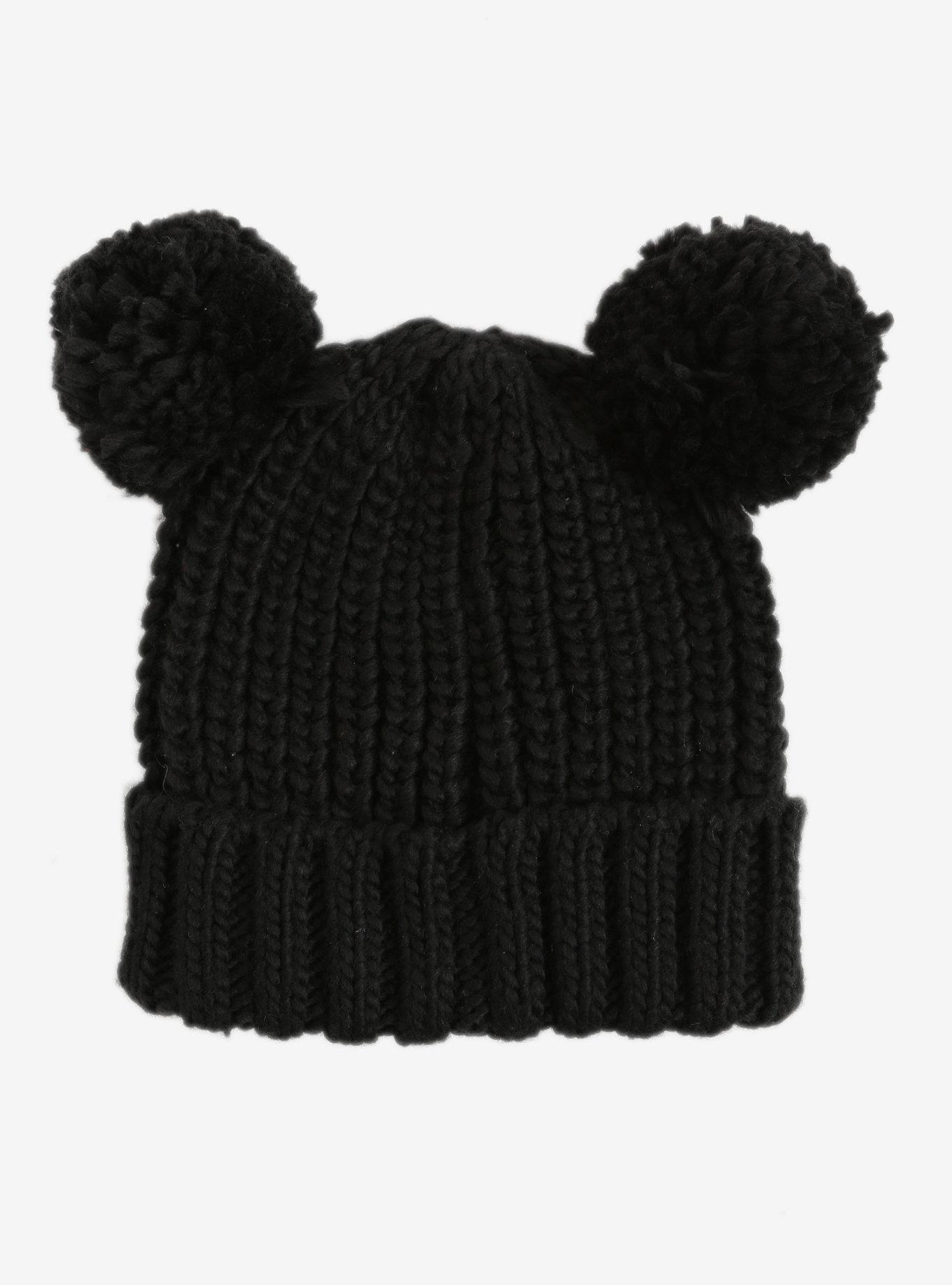 Disney Minnie Mouse Pom & Bow Beanie, , alternate