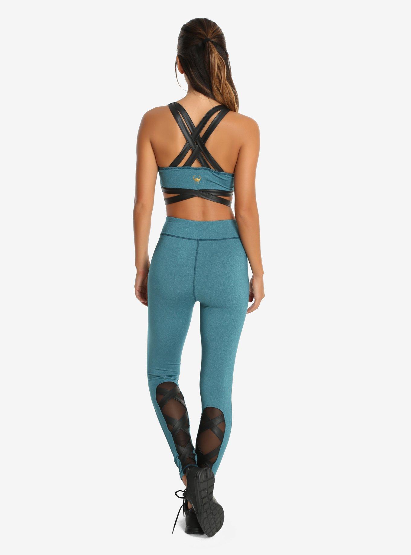 Her Universe Marvel Loki Low-Impact Sports Bra, , alternate